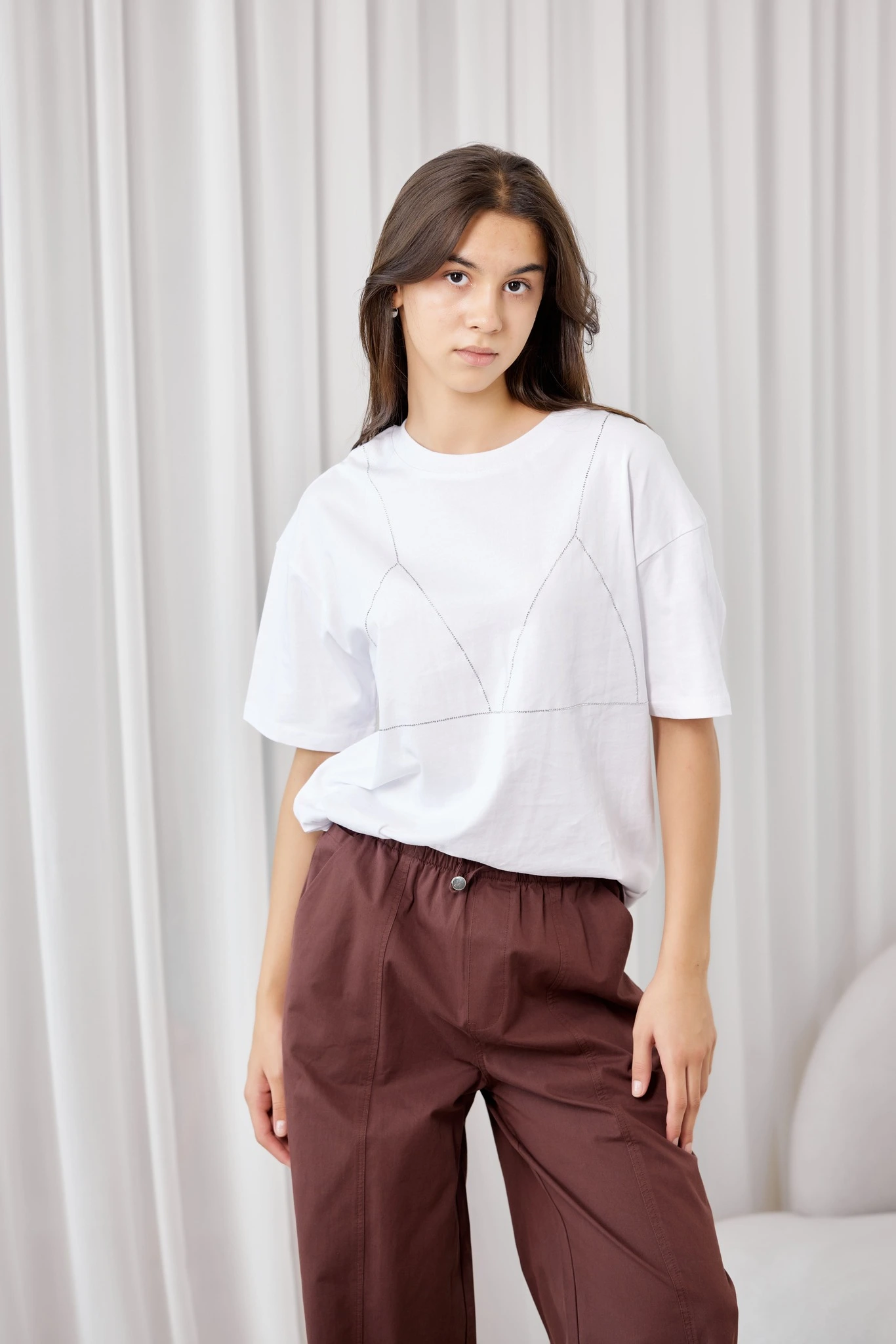 Футболка белый для женщин 42160-4 67