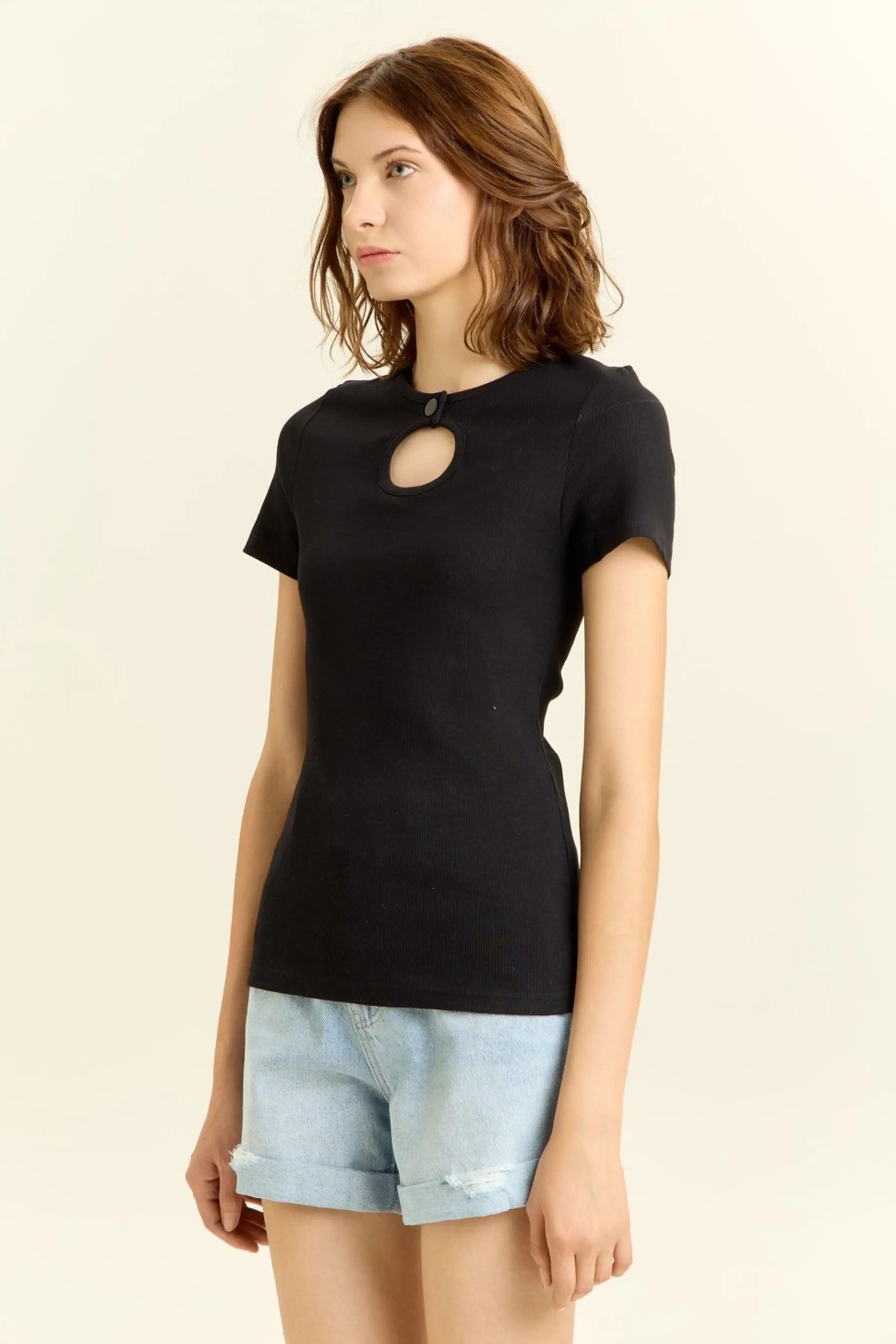 Футболка черный для женщин 45260-1 67