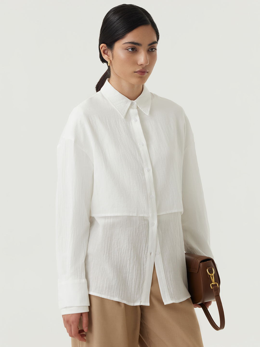 Рубашка белый для женщин 48248-4 66