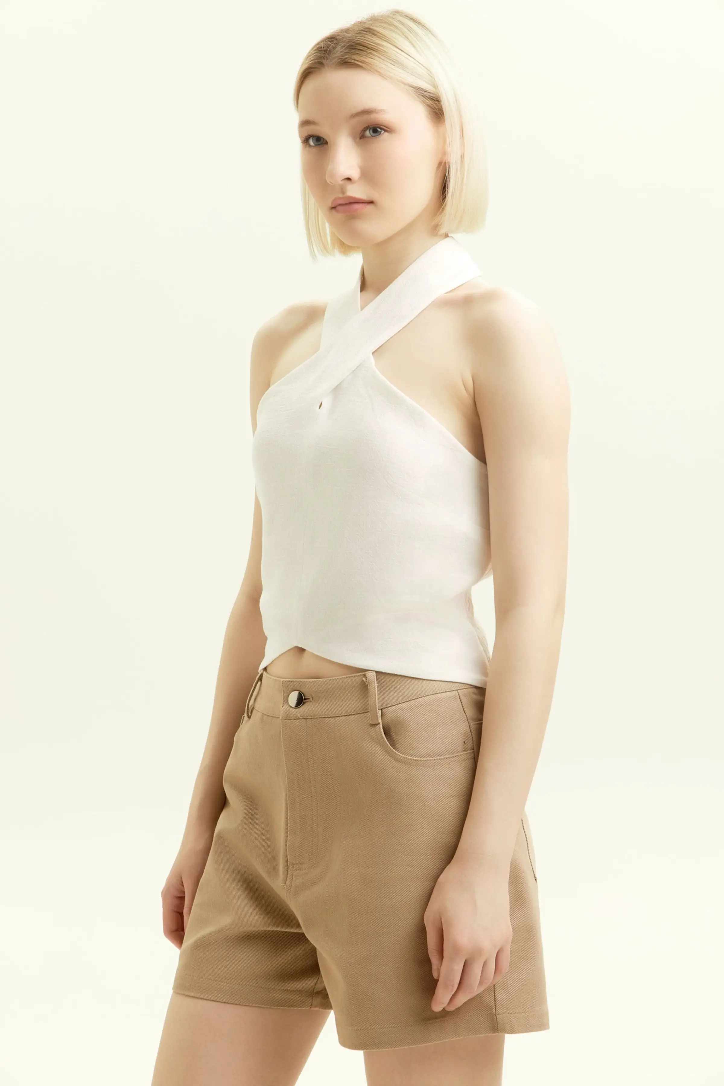 Топ белый для женщин 45171-4 46