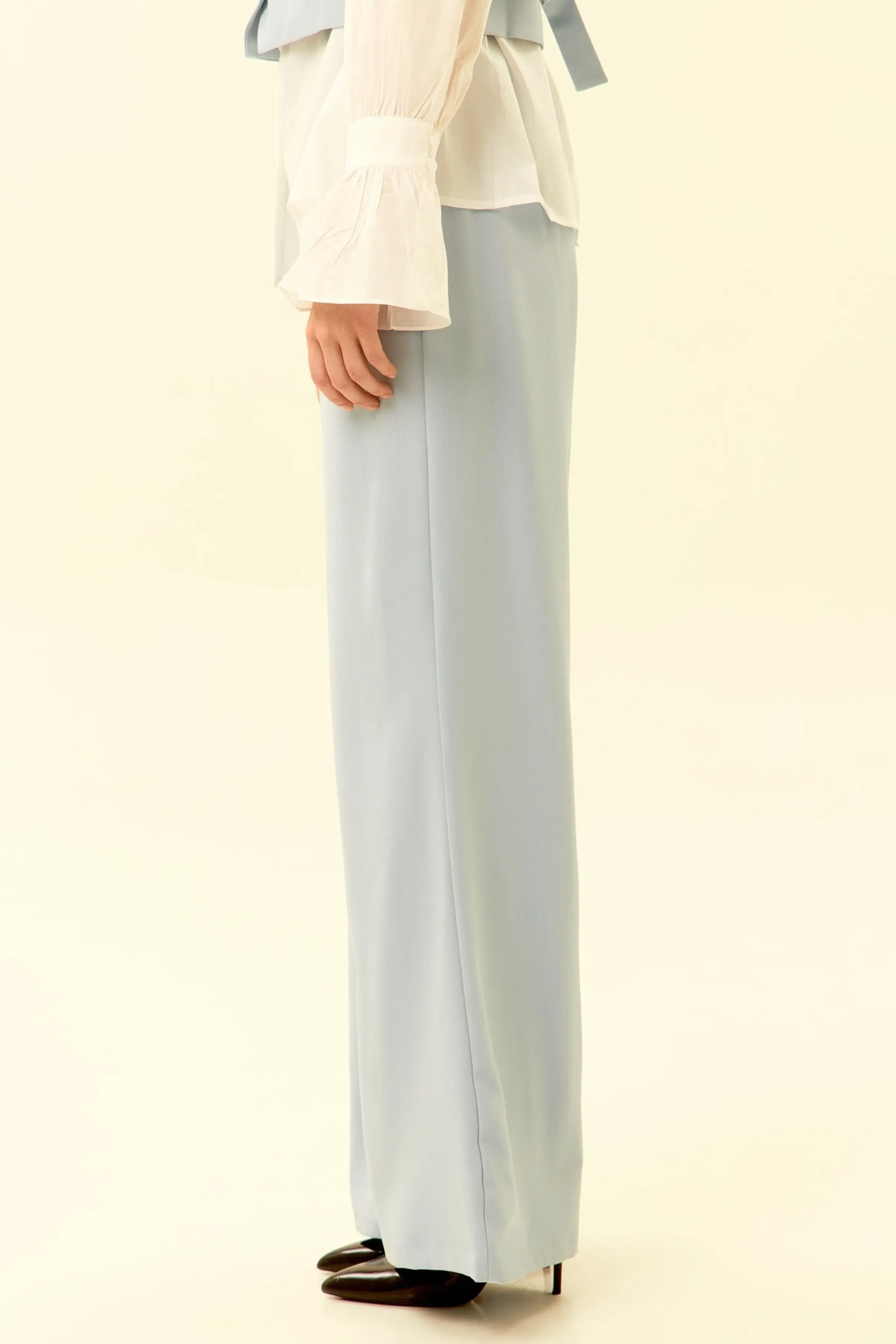 Брюки голубой для женщин 46106-10 71