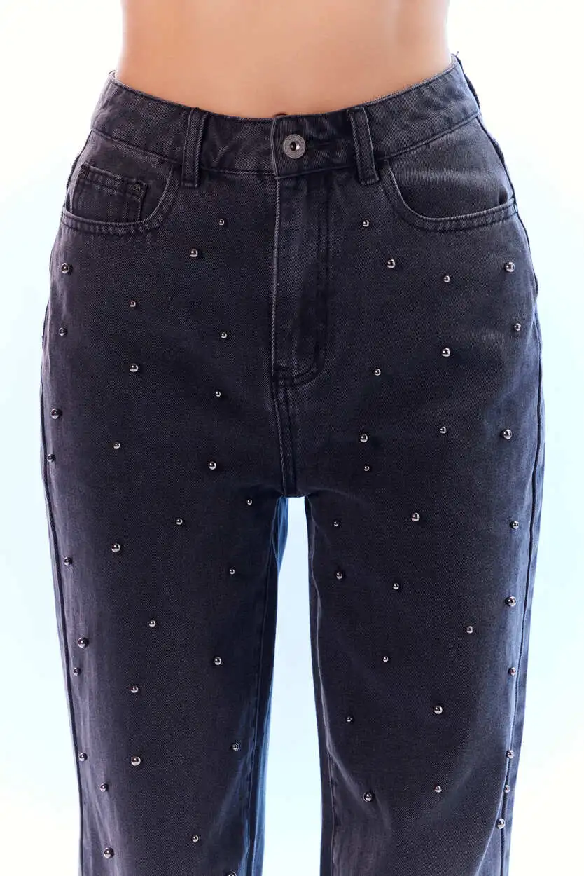 Джинсы темно-серый для женщин 44209-12 74