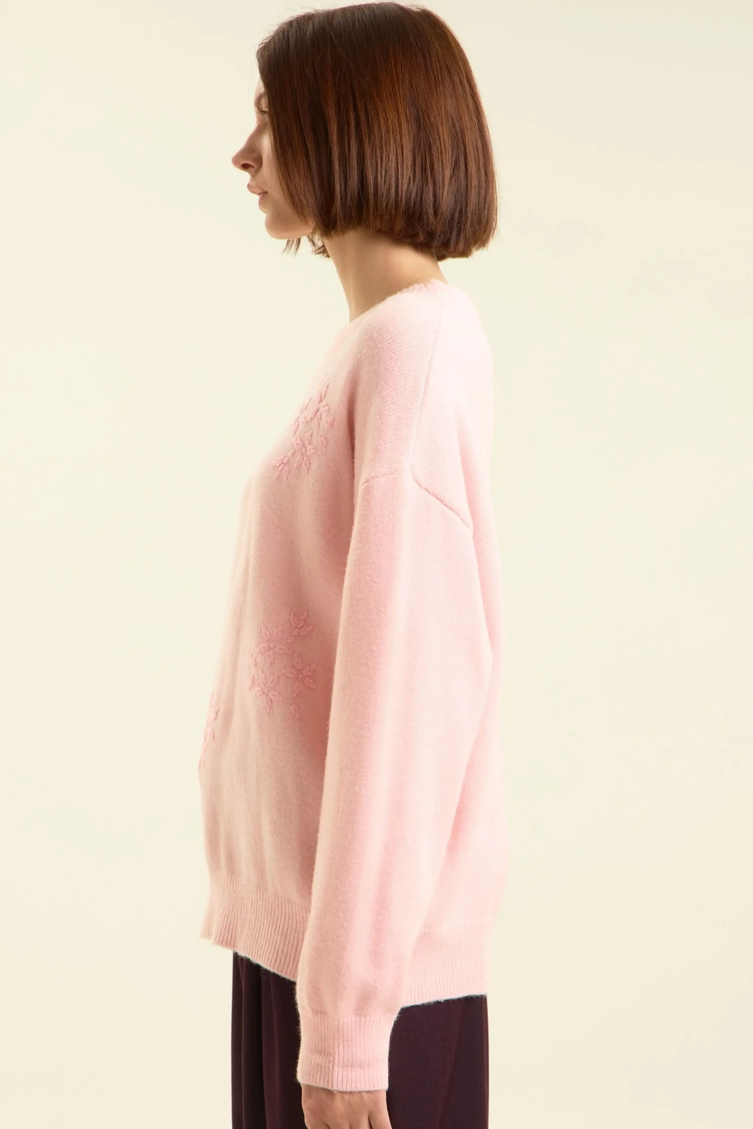 Свитер розовый для женщин 47187-17 65