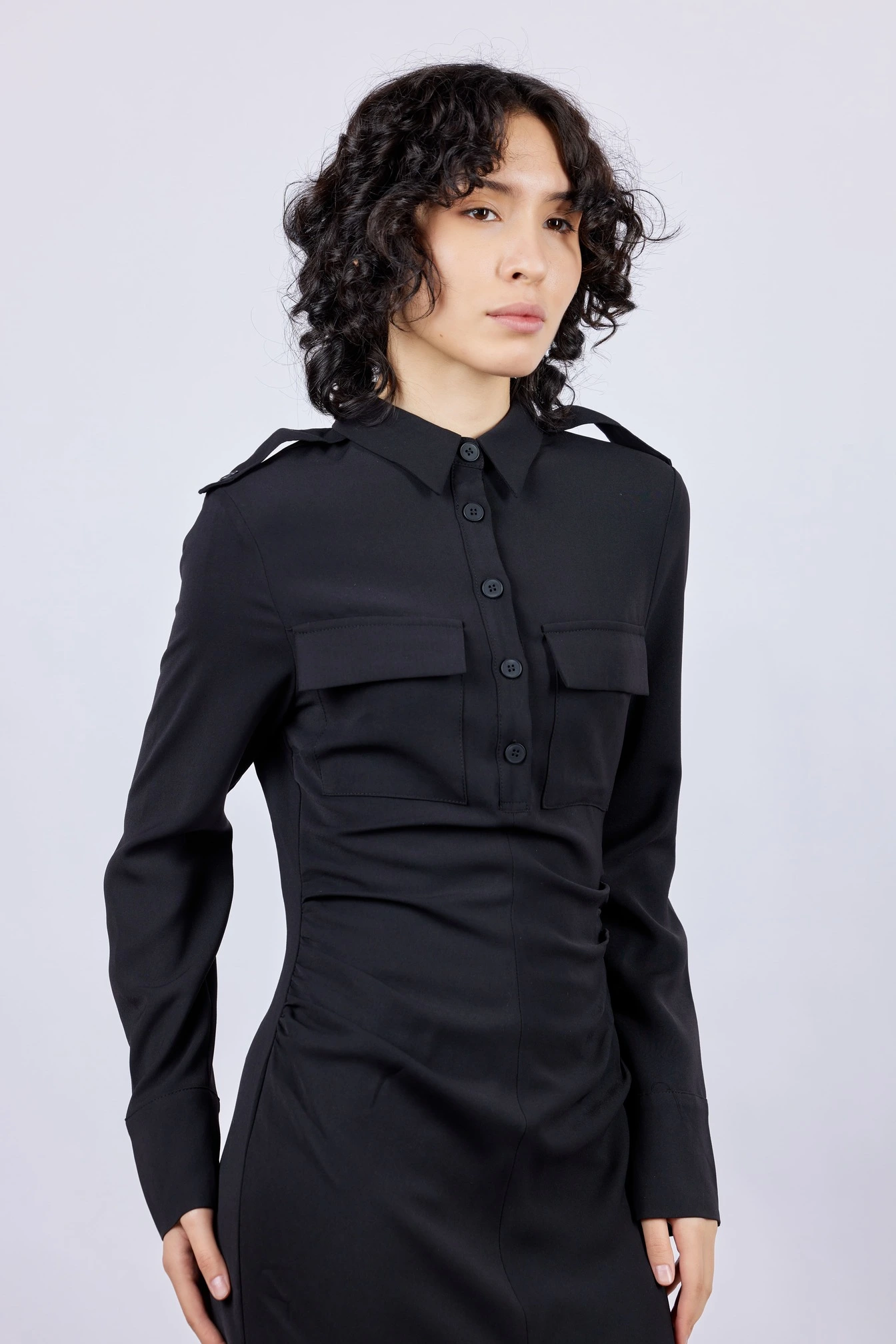 Платье черный для женщин 43220-1 54