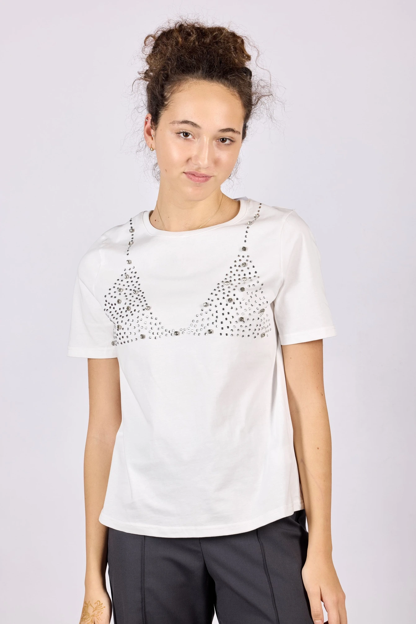 Футболка белый для женщин 44269-4 67