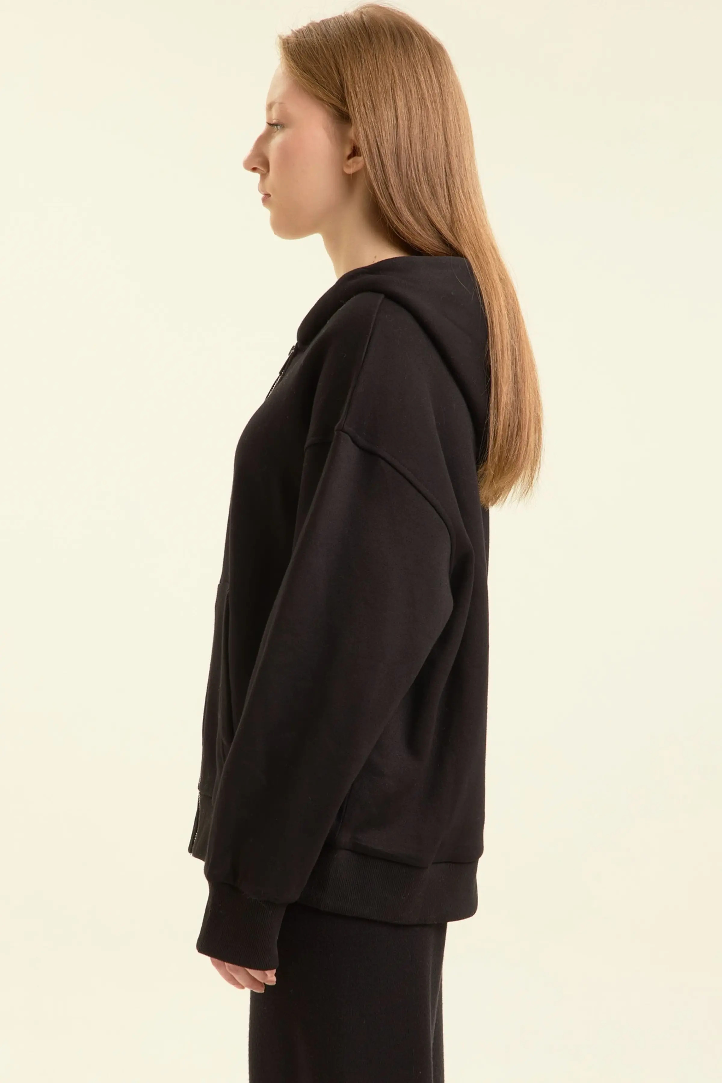 Худи черный для женщин 47244-1 62