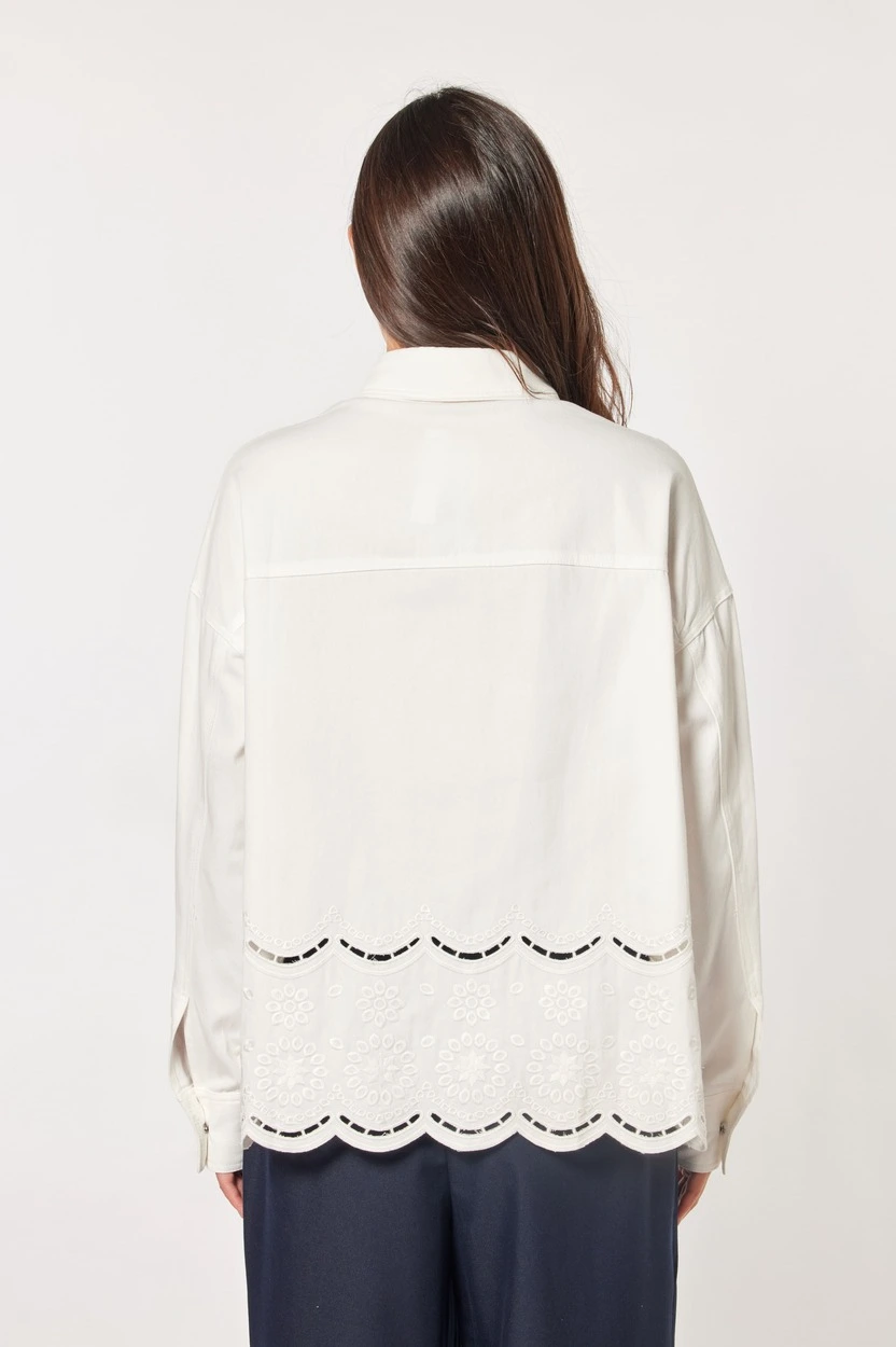 Рубашка белый для женщин 44210-4 66