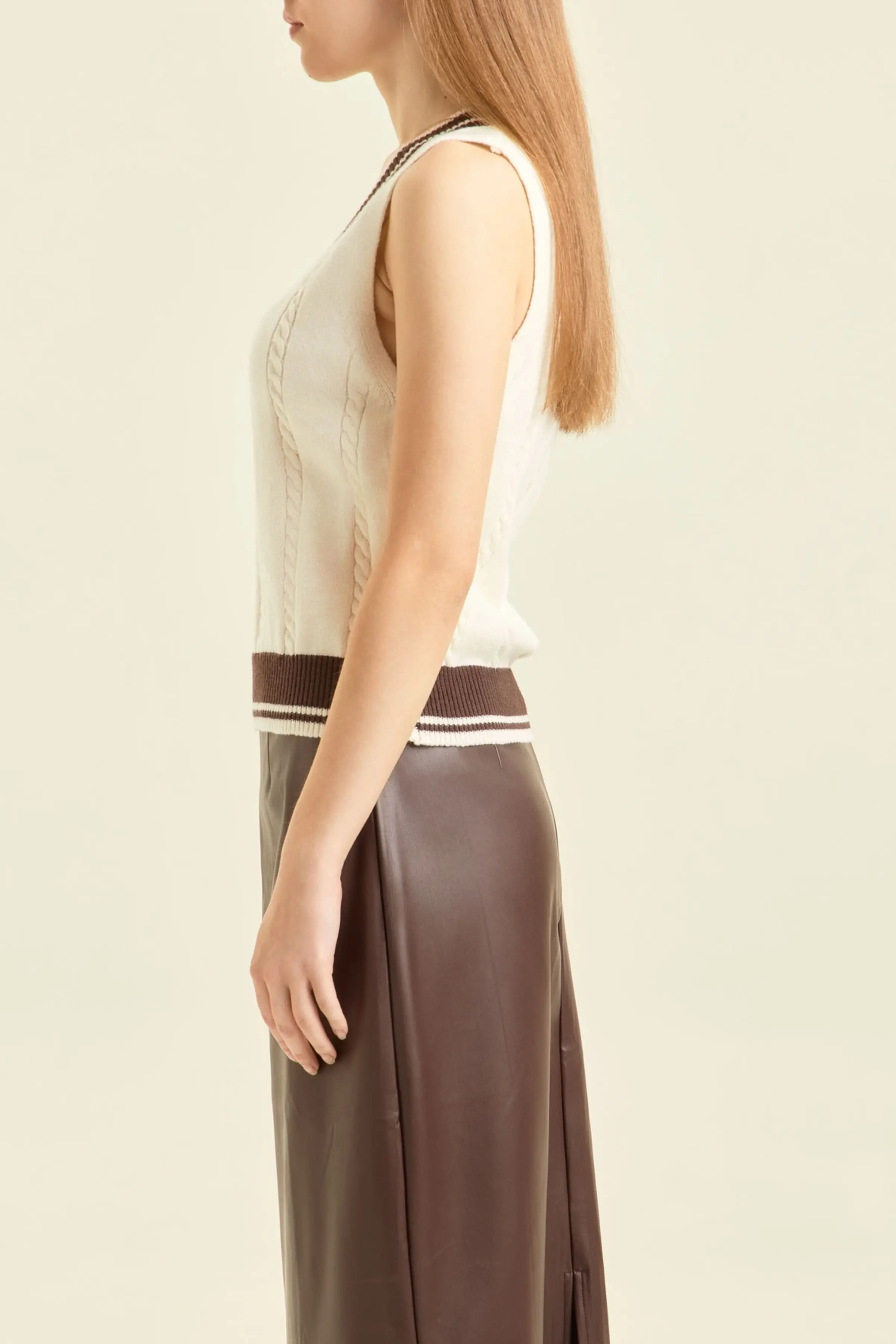 Жилетка белый для женщин 47223-4 68