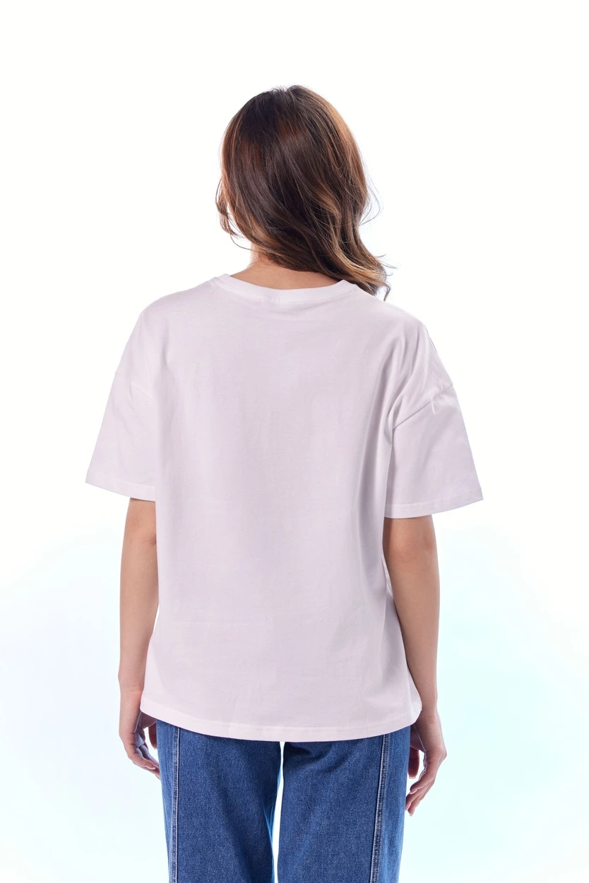 Футболка белый для женщин 44177-4 67