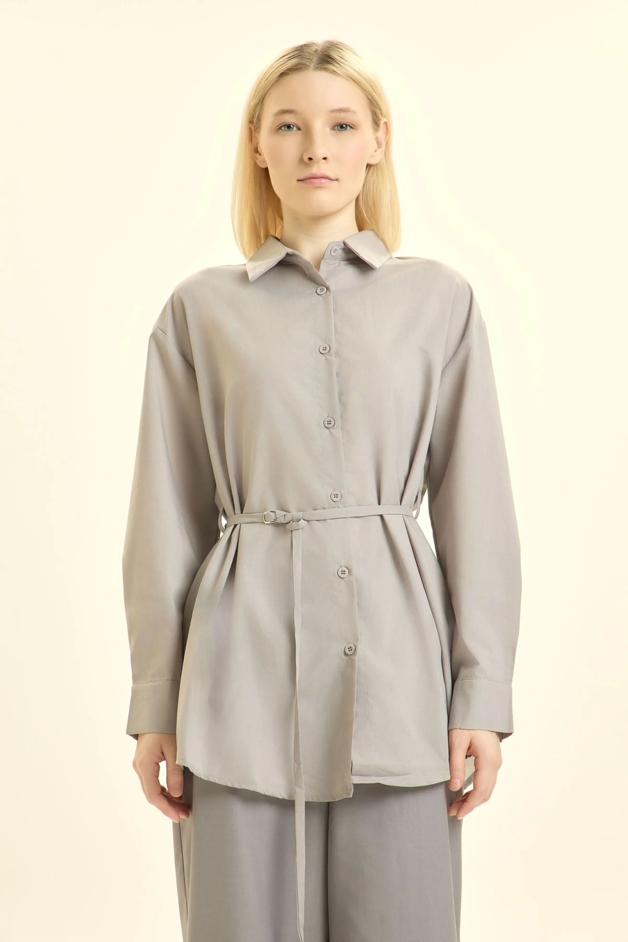 Рубашка серый для женщин 46161-61 66