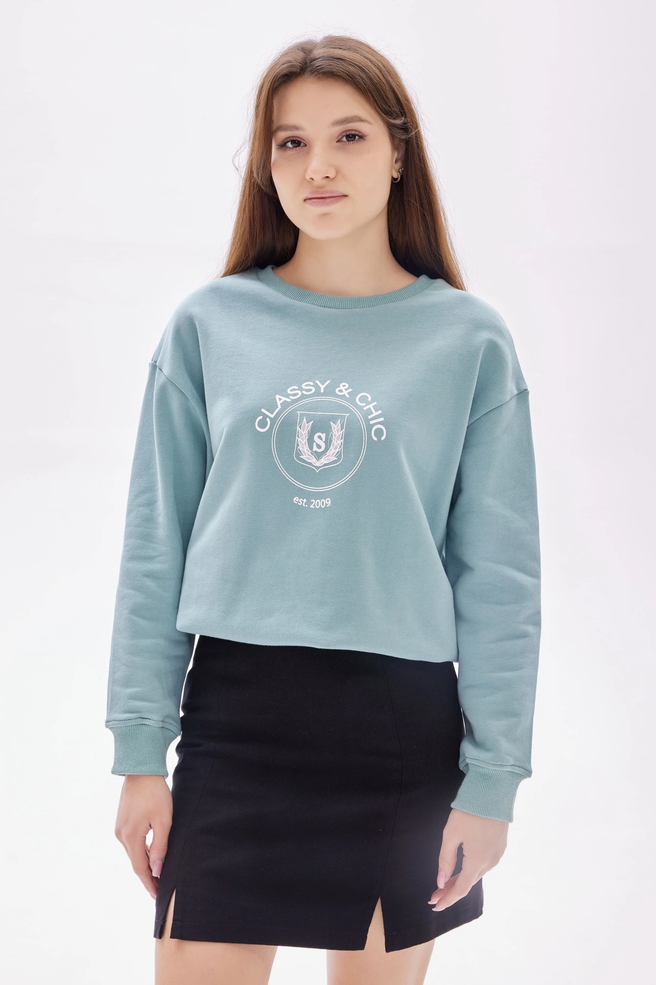 Толстовка зеленый для женщин 40113-34 55