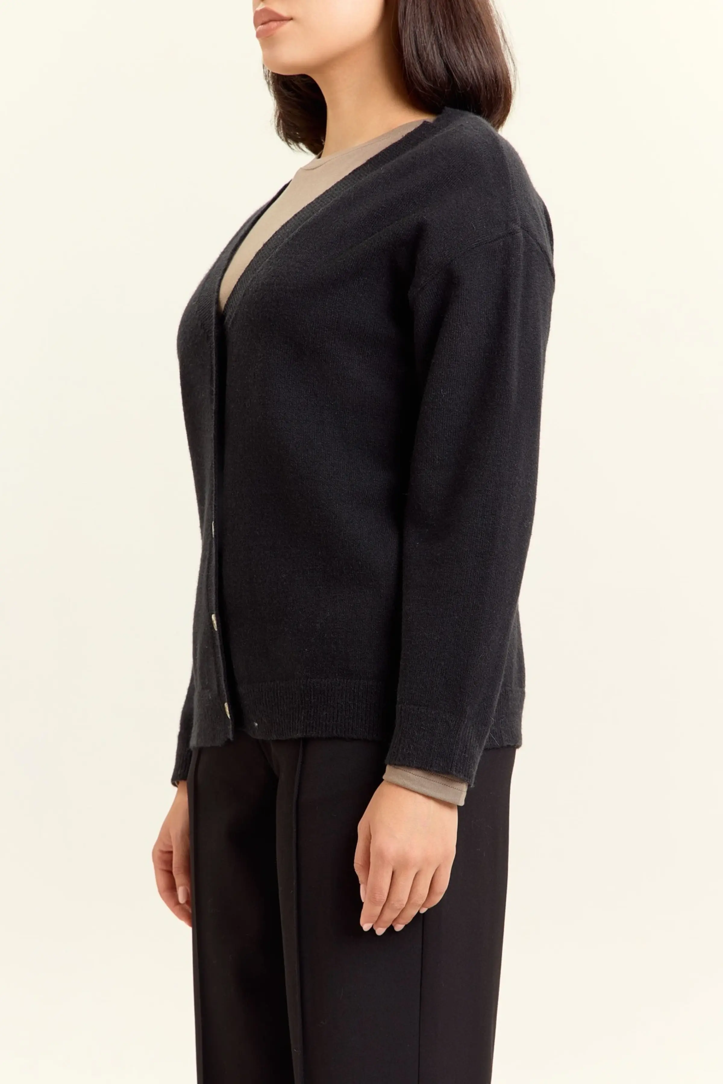 Кардиган черный для женщин 47296-1 50