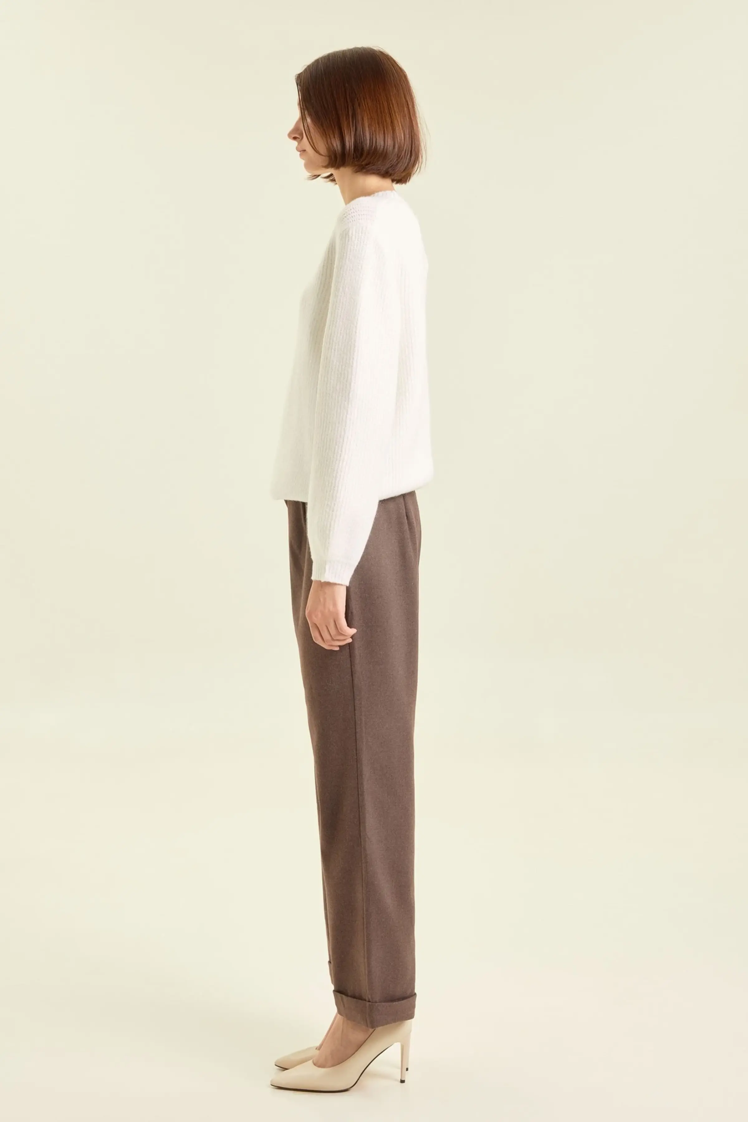 Свитер белый для женщин 47293-4 65