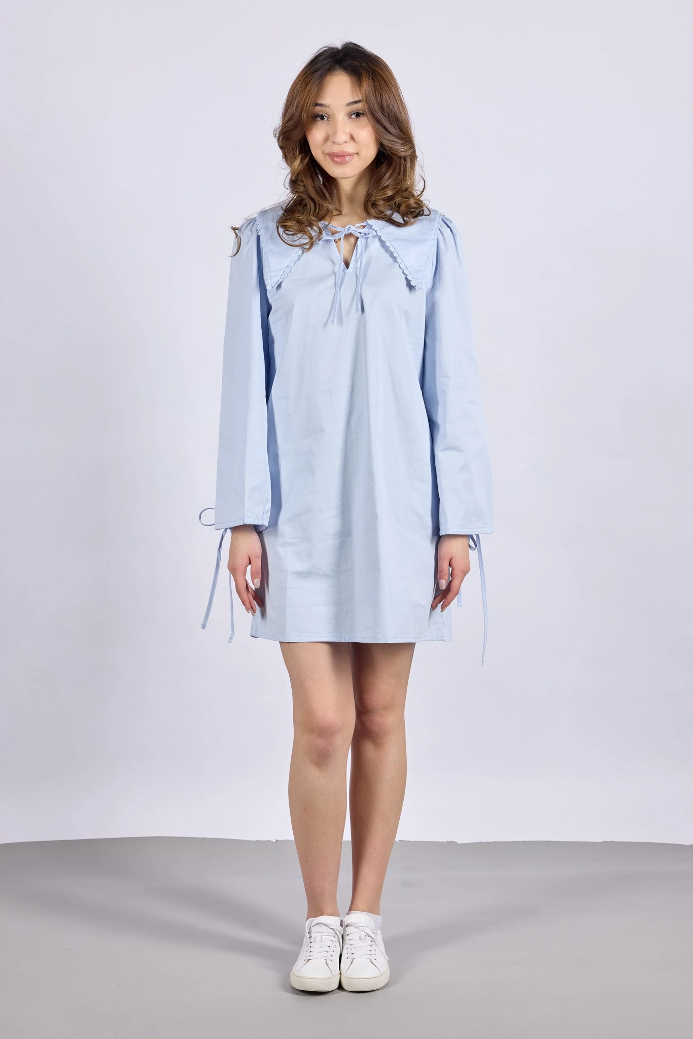 Платье голубой для женщин 44127-10 54