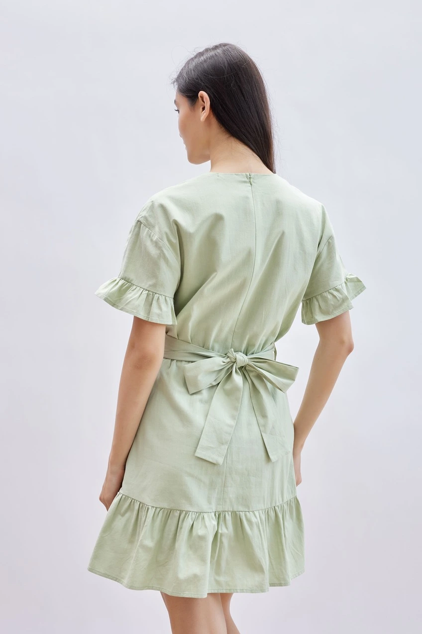 Платье зеленый для женщин 41208-34 54