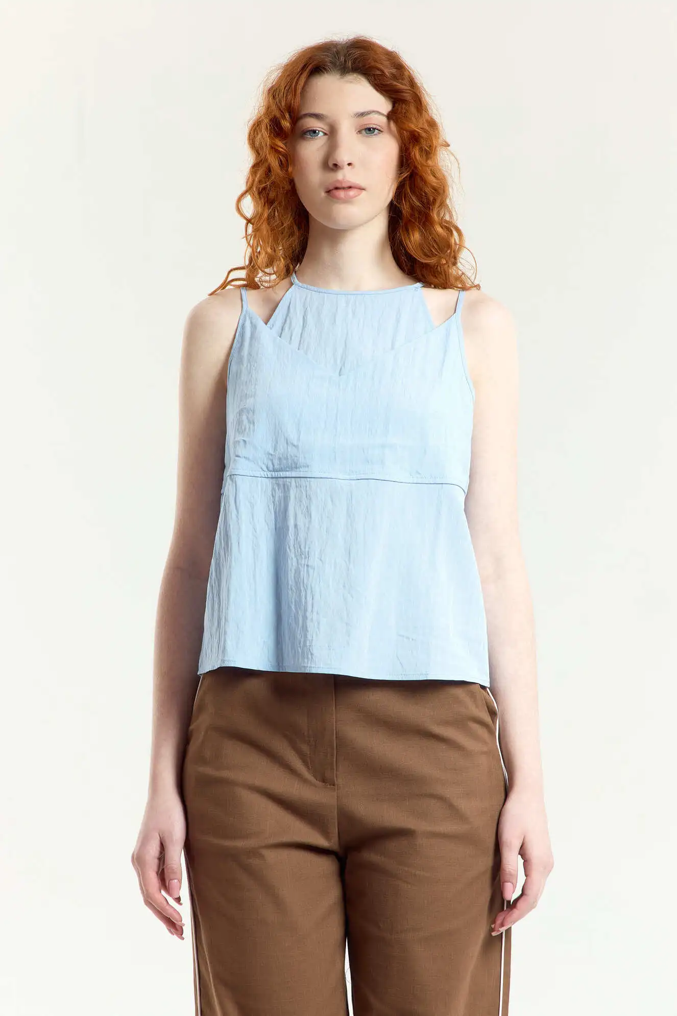 Топ темно-синий для женщин 45117-18 46