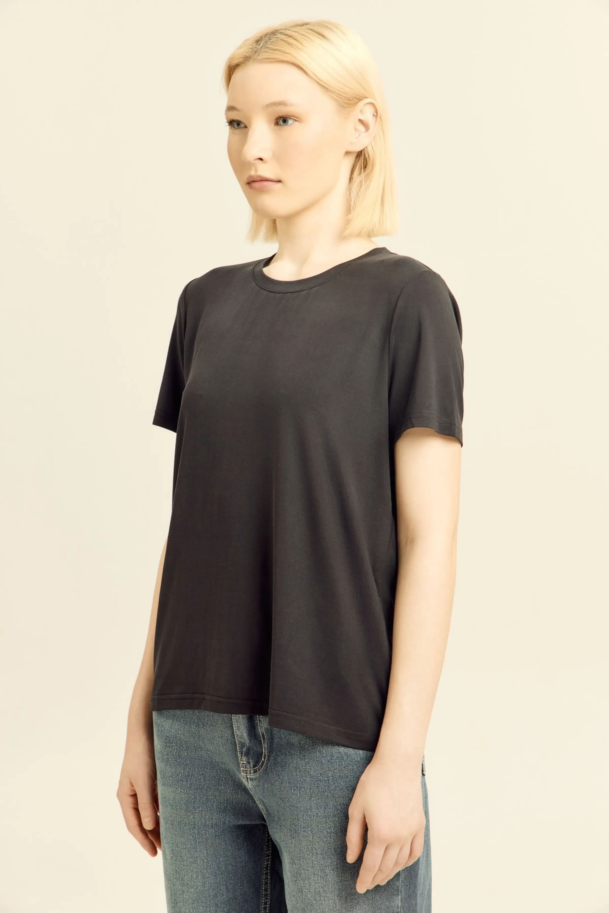 Футболка черный для женщин 45324-1 67