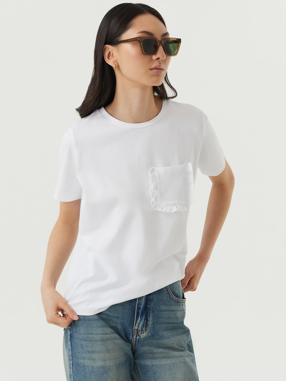 Футболка белый для женщин 48274-4 67