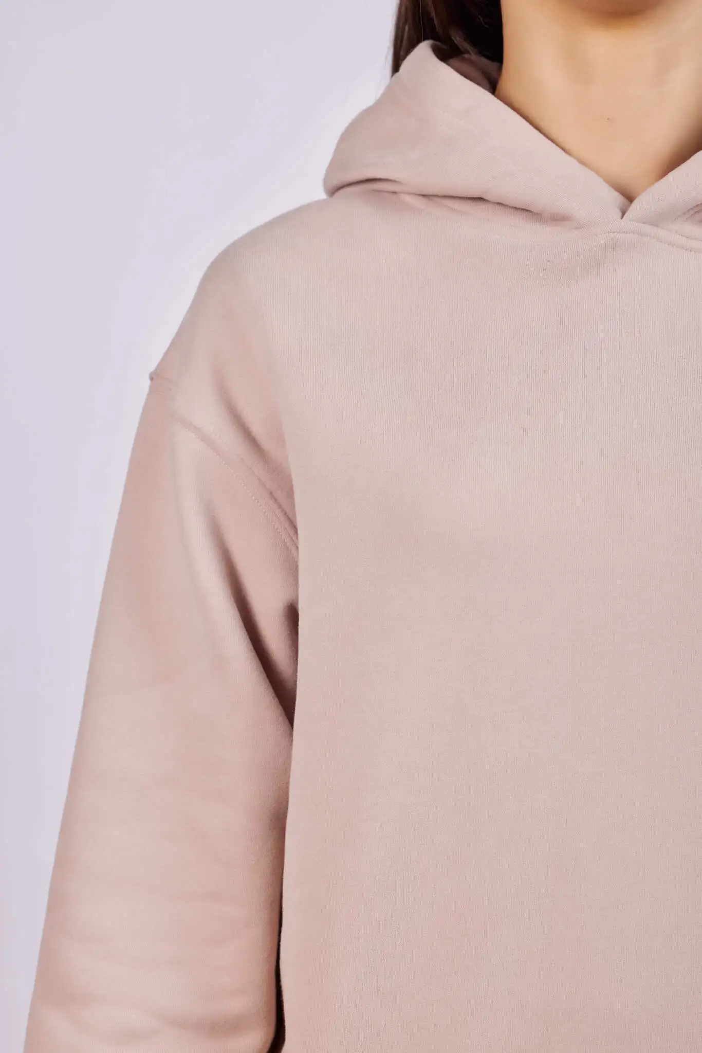 Худи бежевый для женщин 43125-15 62