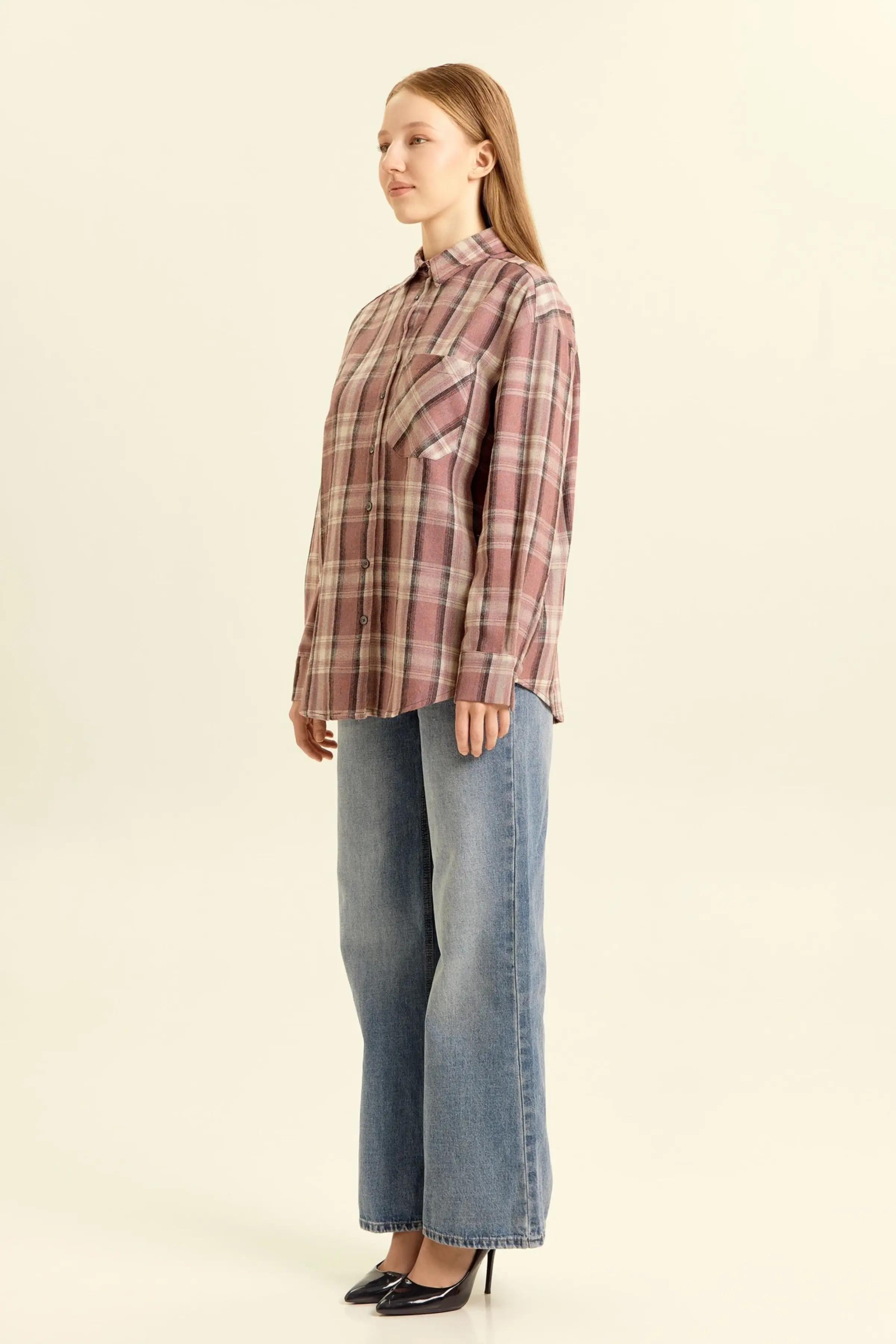 Рубашка розовый для женщин 46309-17 66