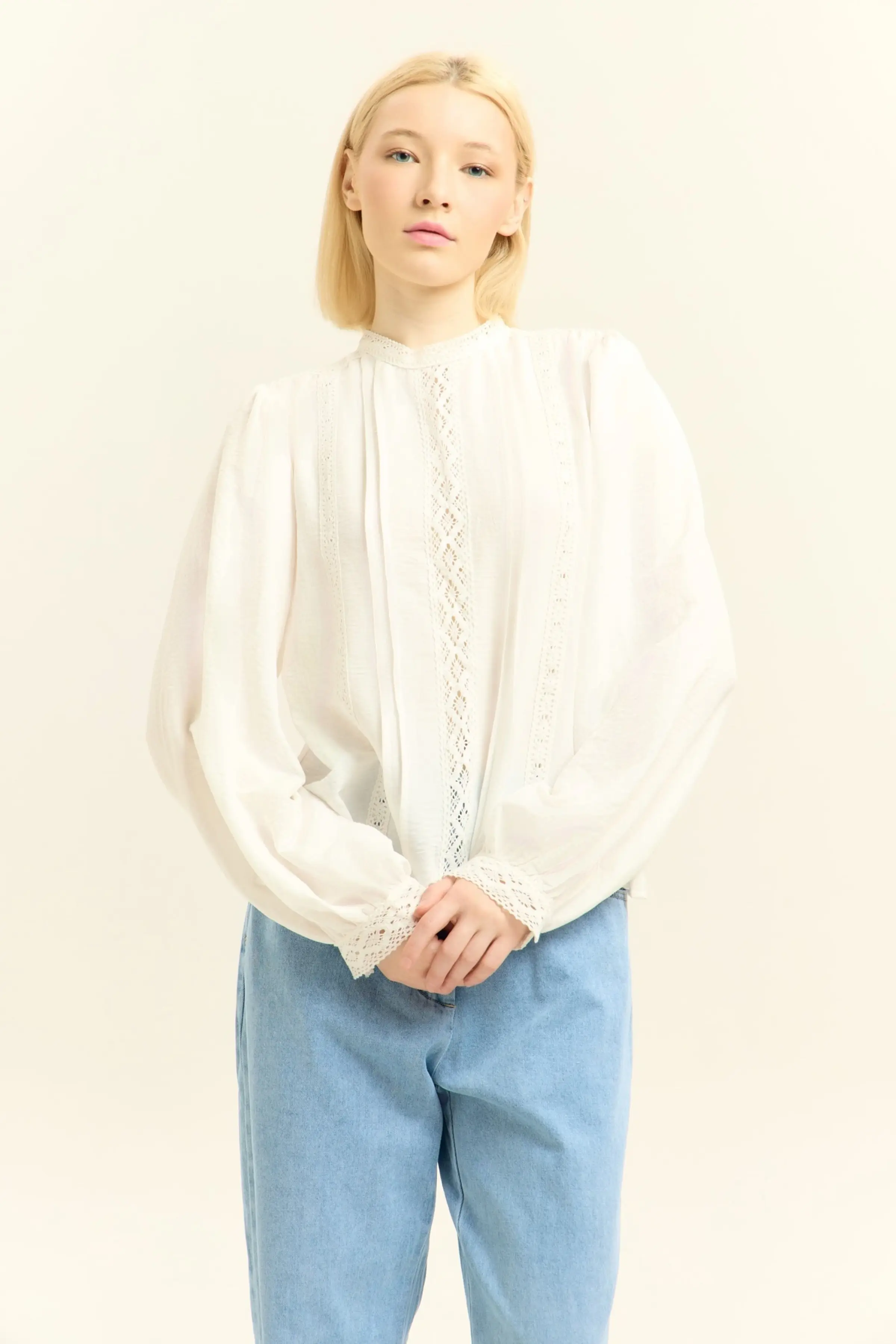 Блузка белый для женщин 45251-4 28