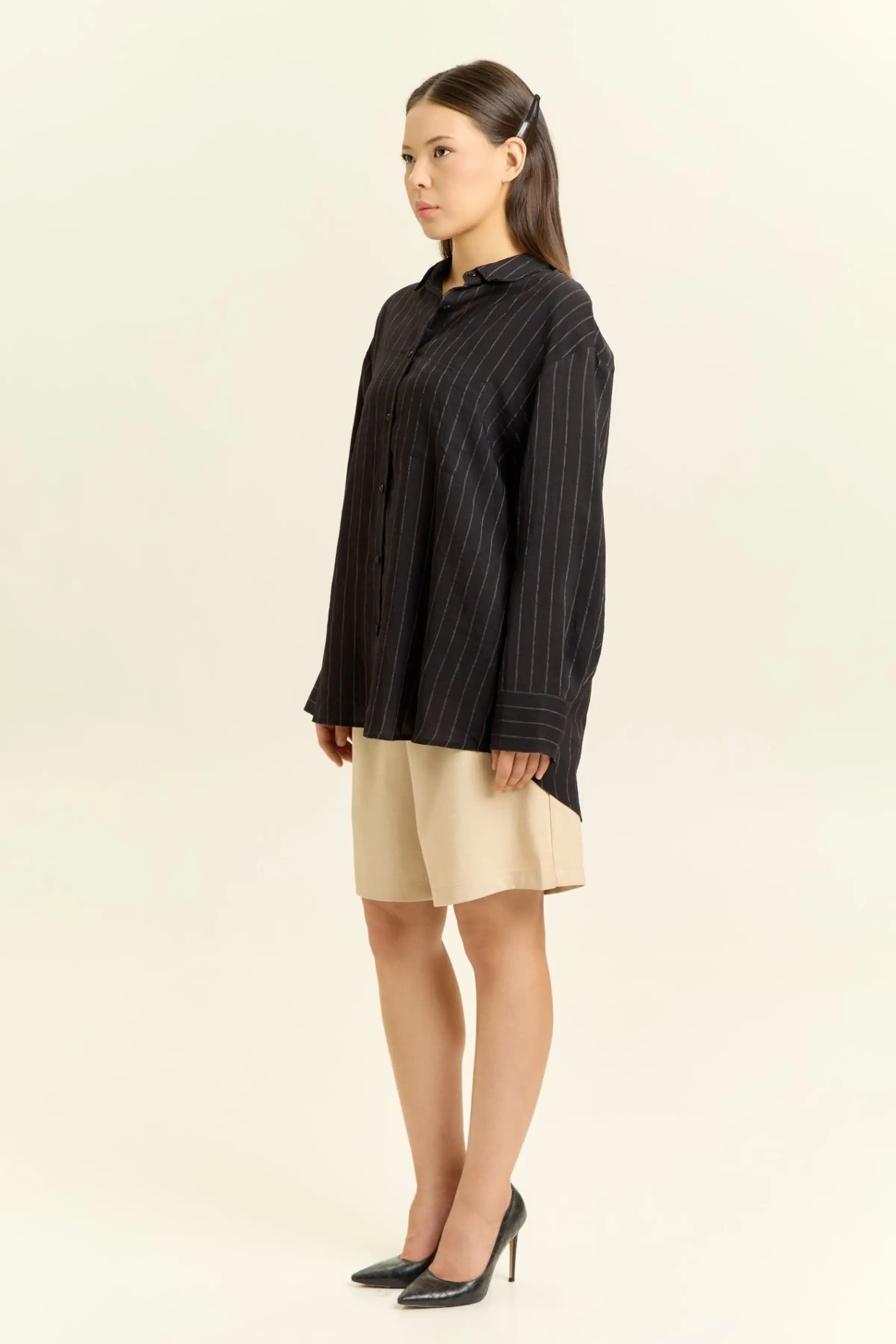 Рубашка черный для женщин 45100-1 66