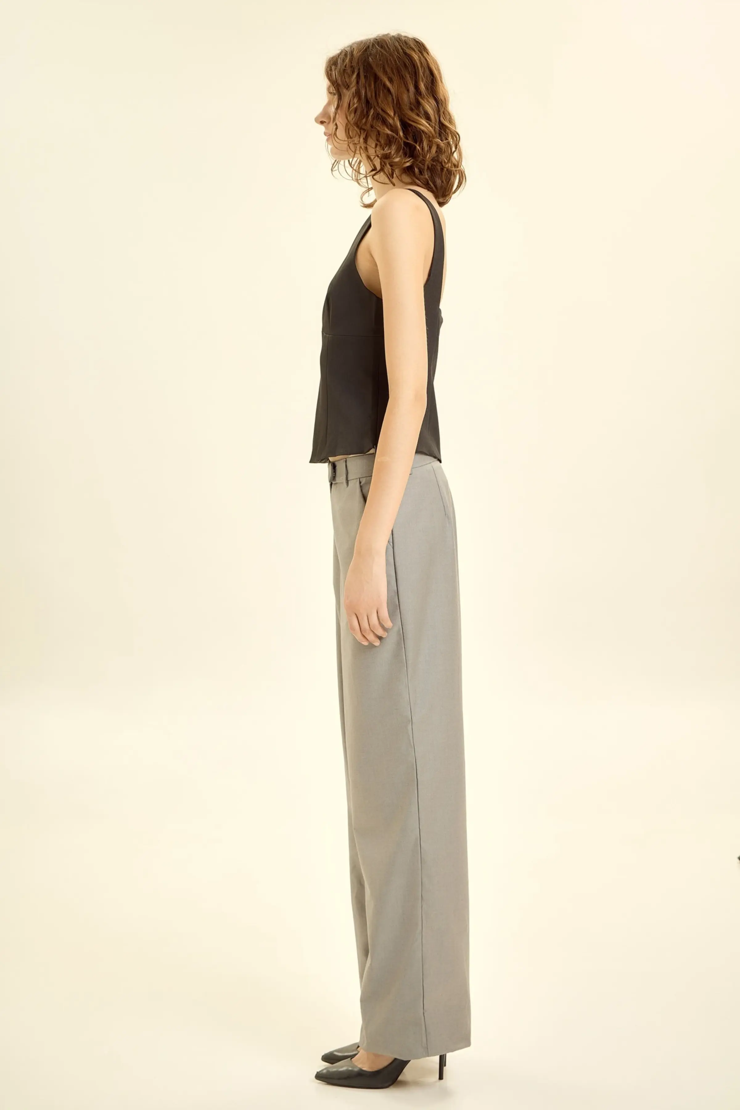 Брюки серый для женщин 46186-61 71