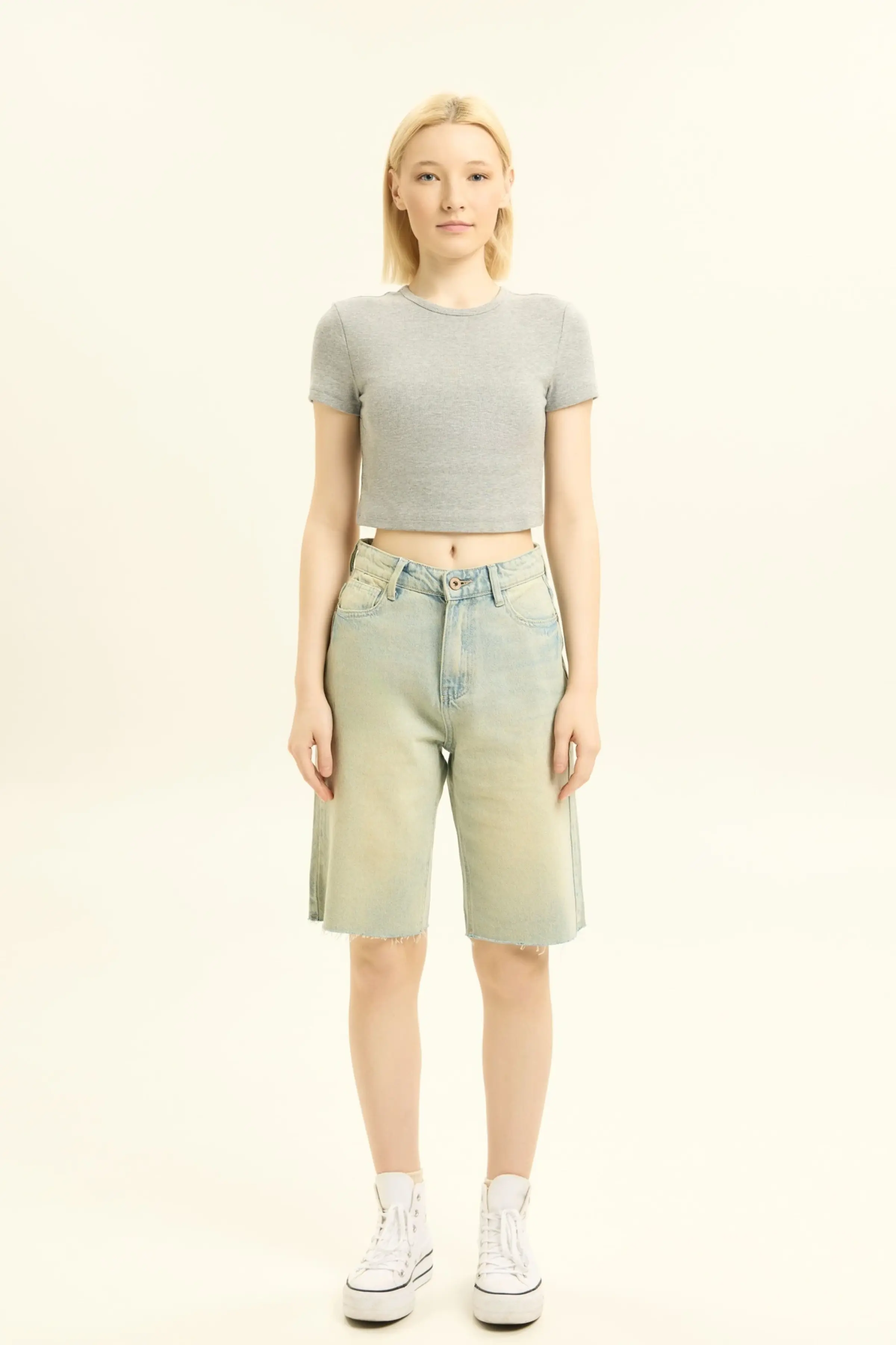 Шорты светло-голубой для женщин 45306-25 57