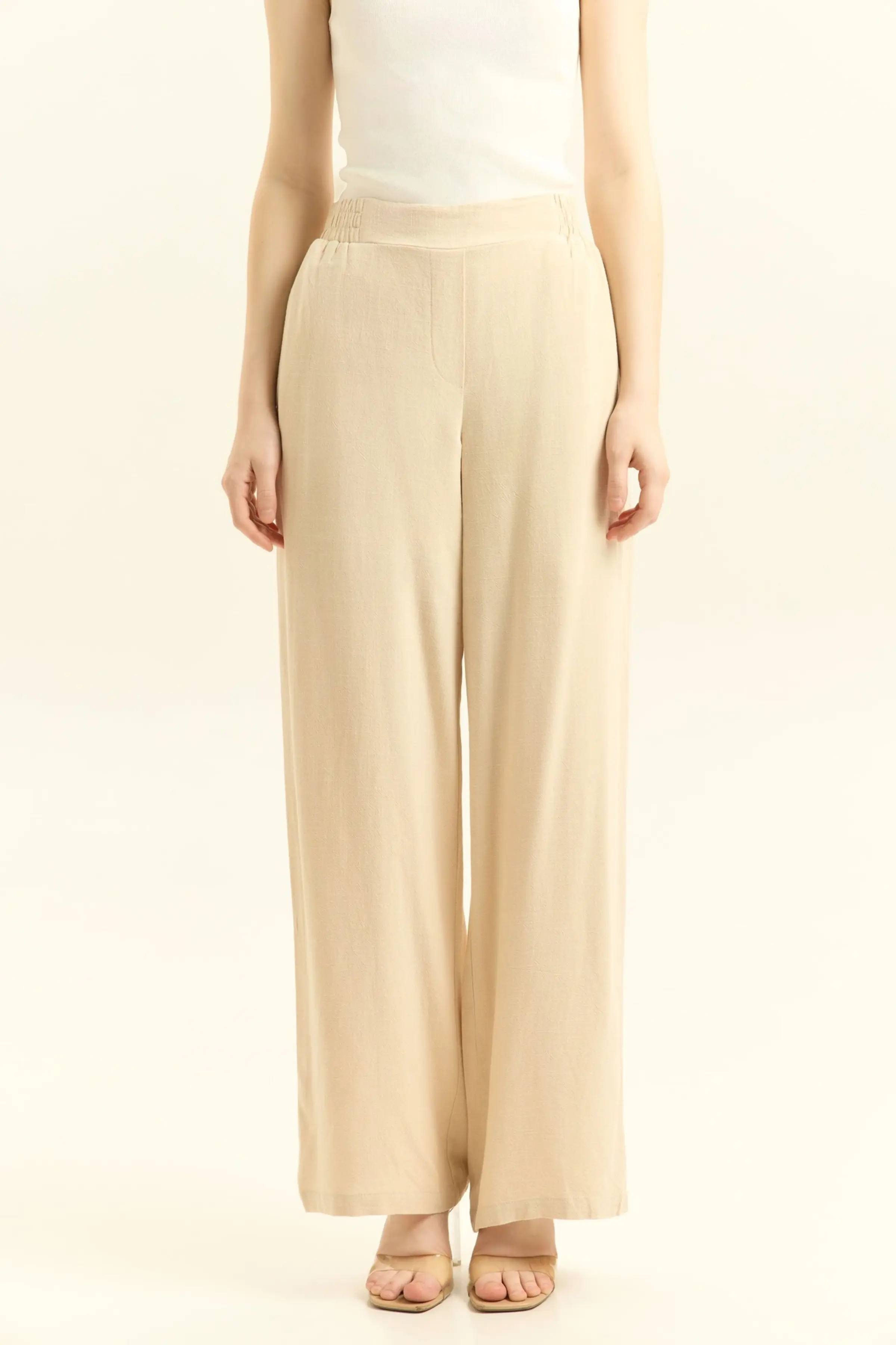 Брюки бежевый для женщин 45213-15 71