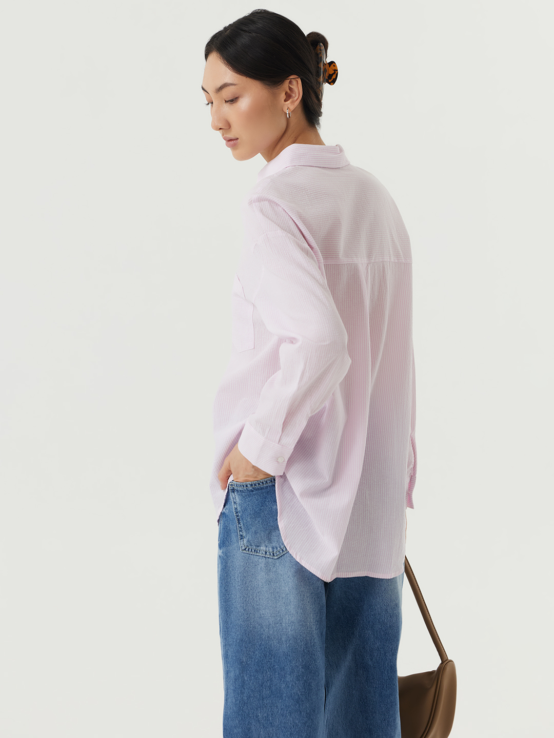 Рубашка розовый для женщин 48145-17 66