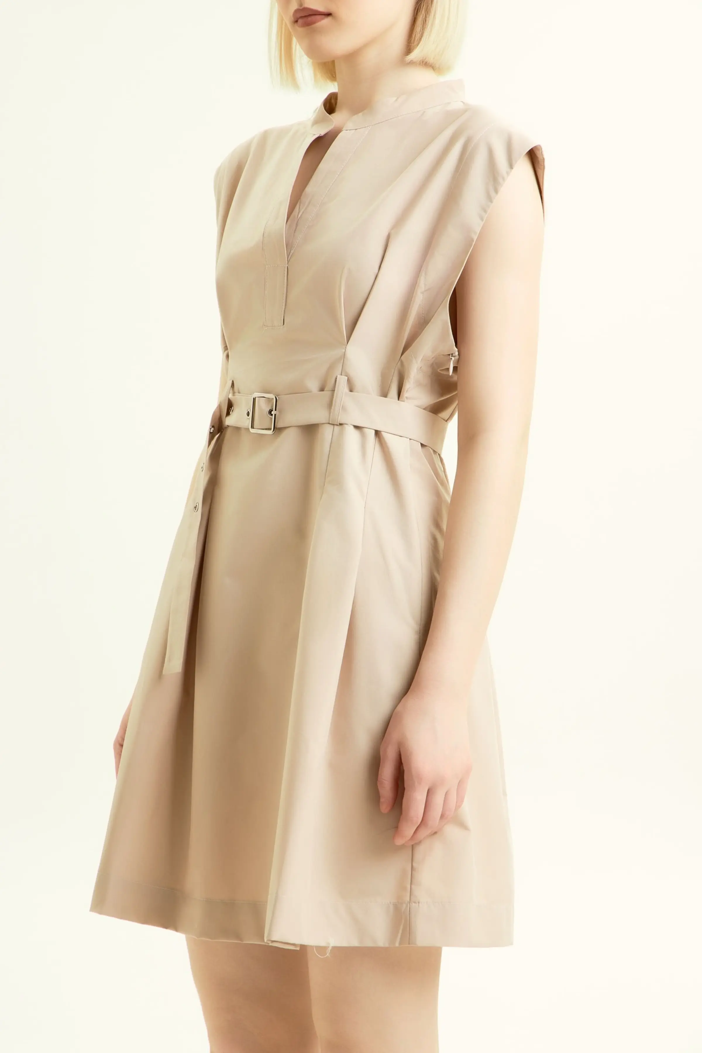 Платье бежевый для женщин 45364D-15 54