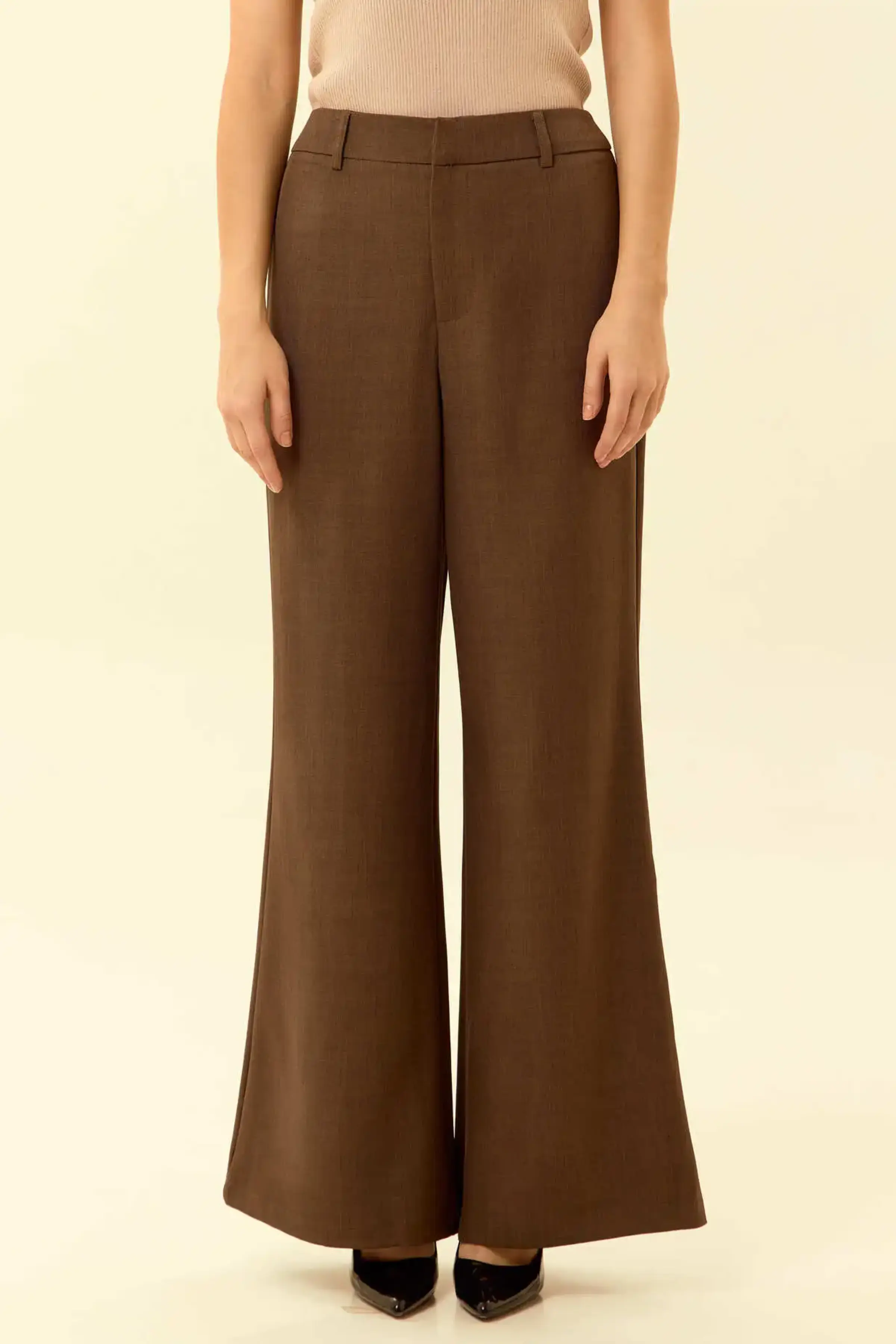 Брюки коричневый для женщин 46106-13 71