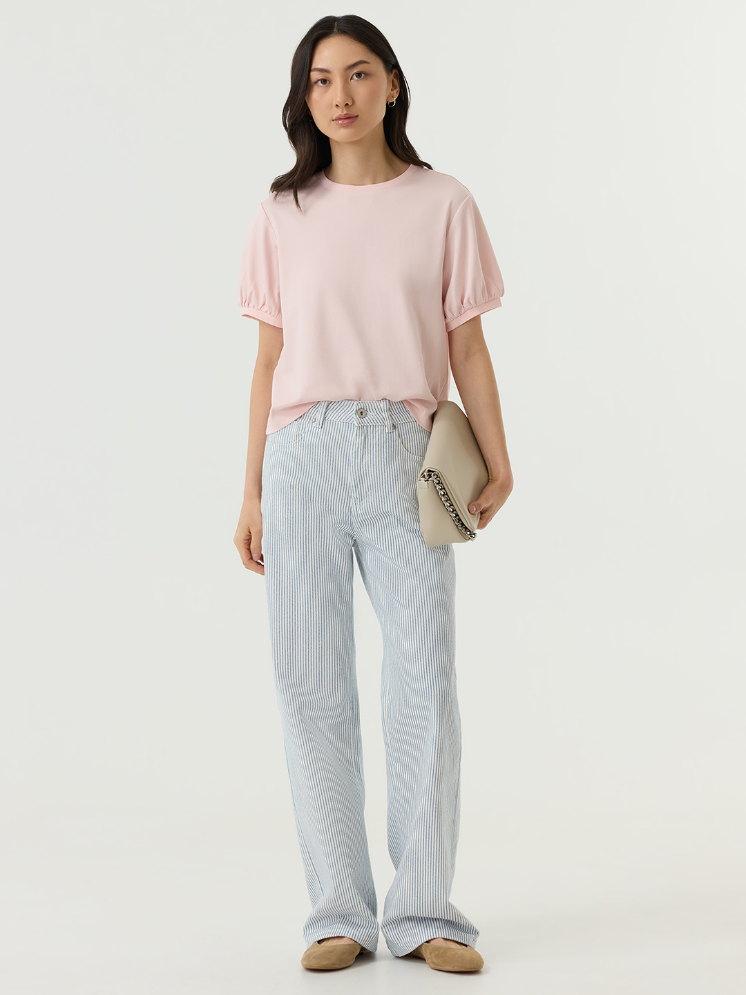 Футболка розовый для женщин 48271-17 67