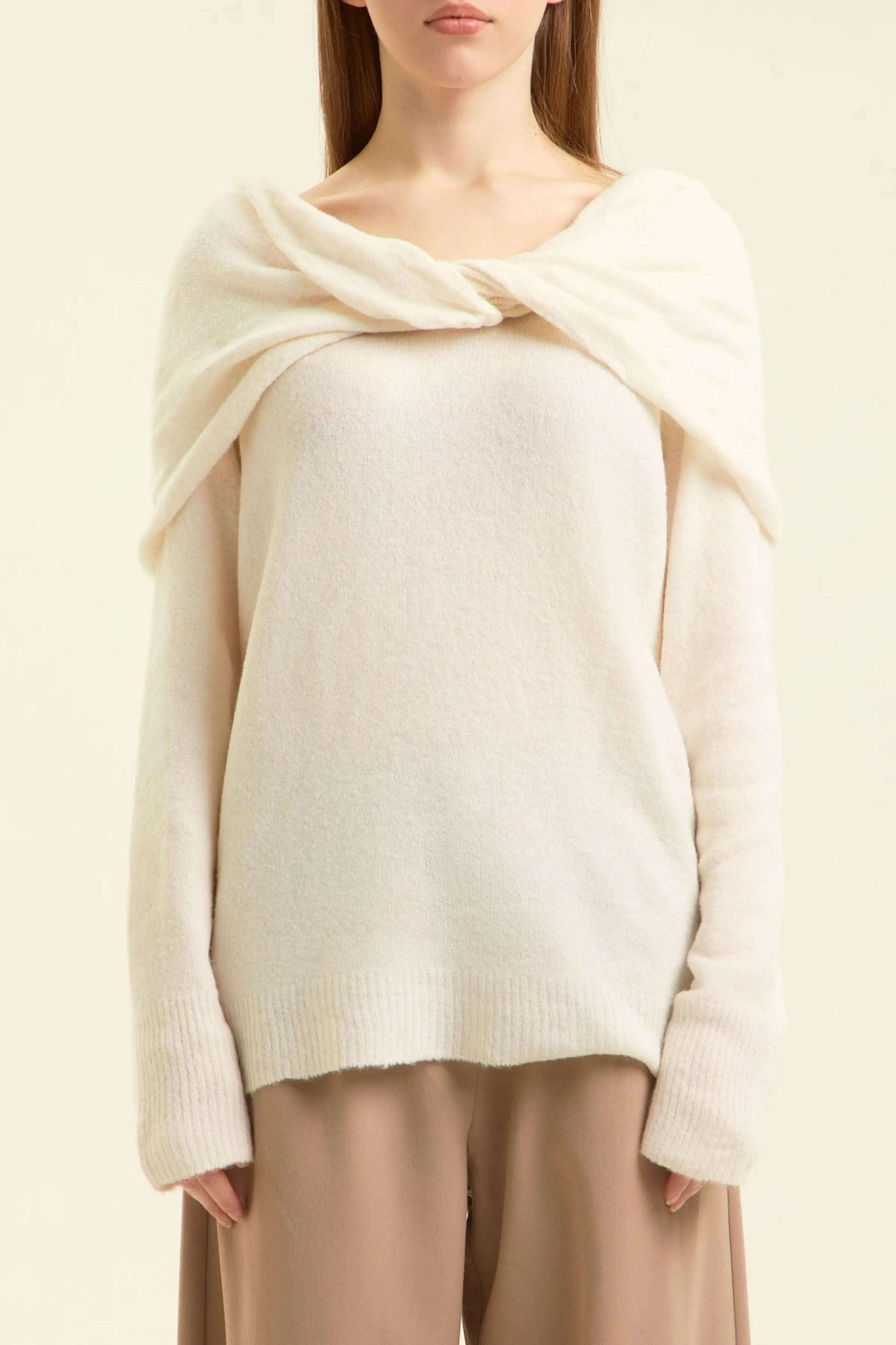 Свитер белый для женщин 47200-4 65