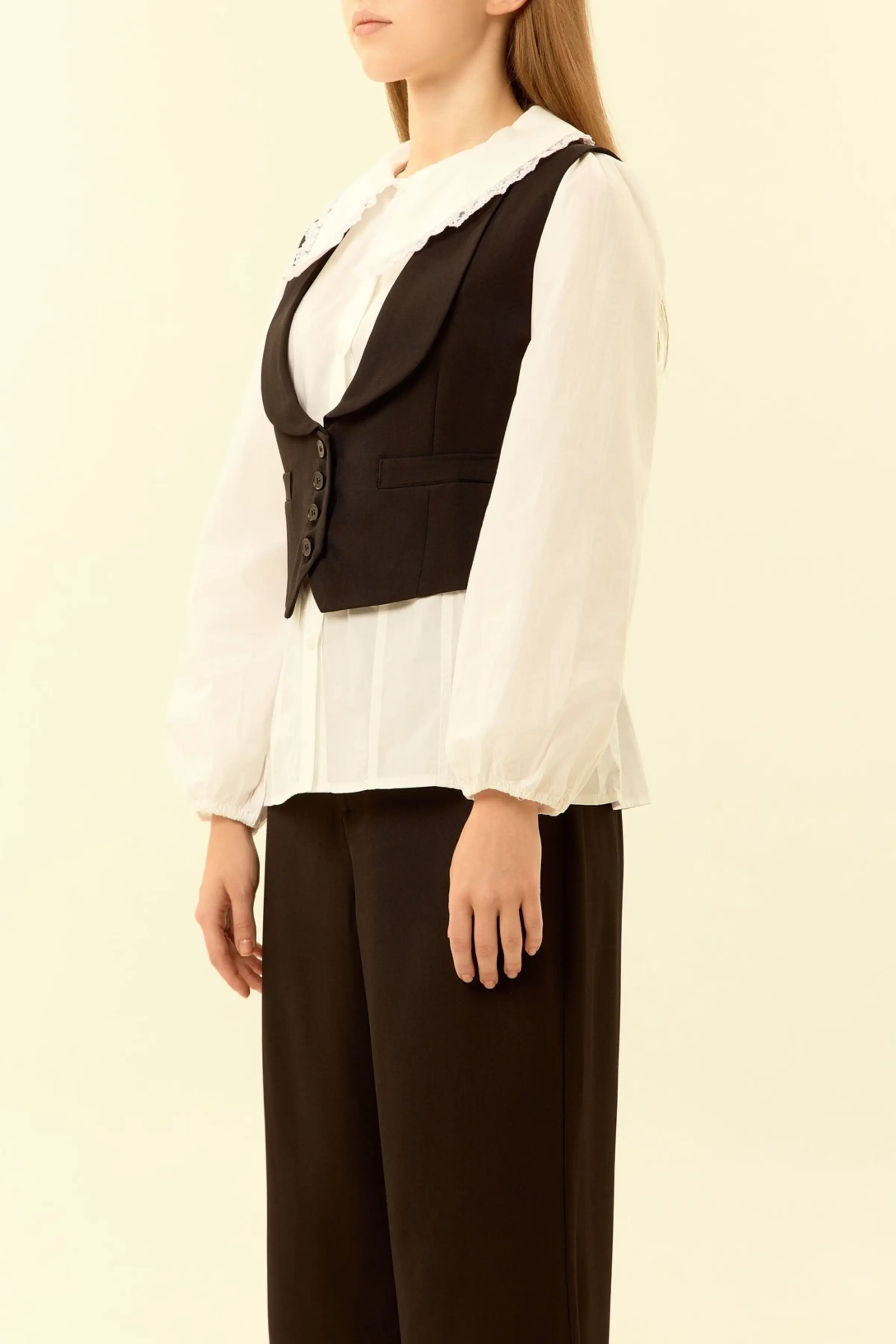 Жилетка черный для женщин 46104-1 68