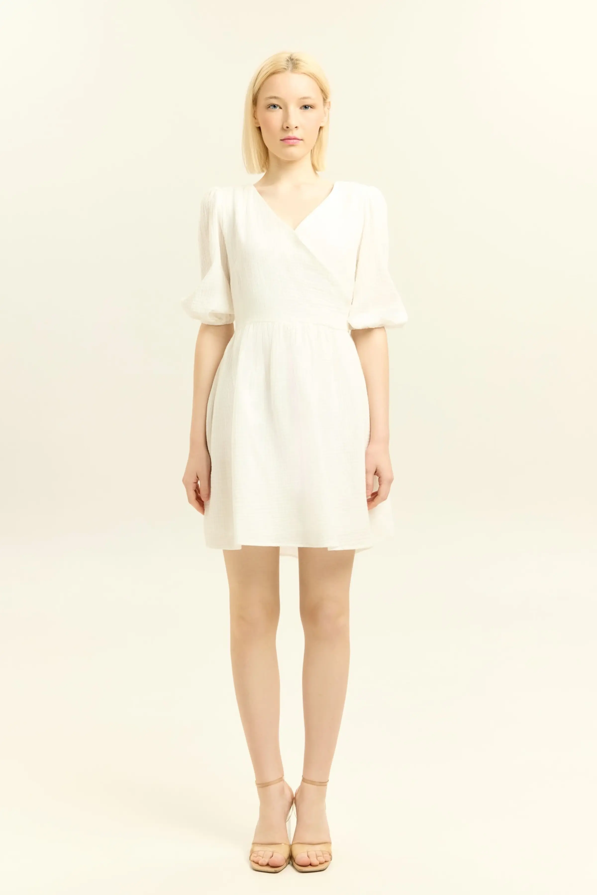 Платье белый для женщин 45274-4 54