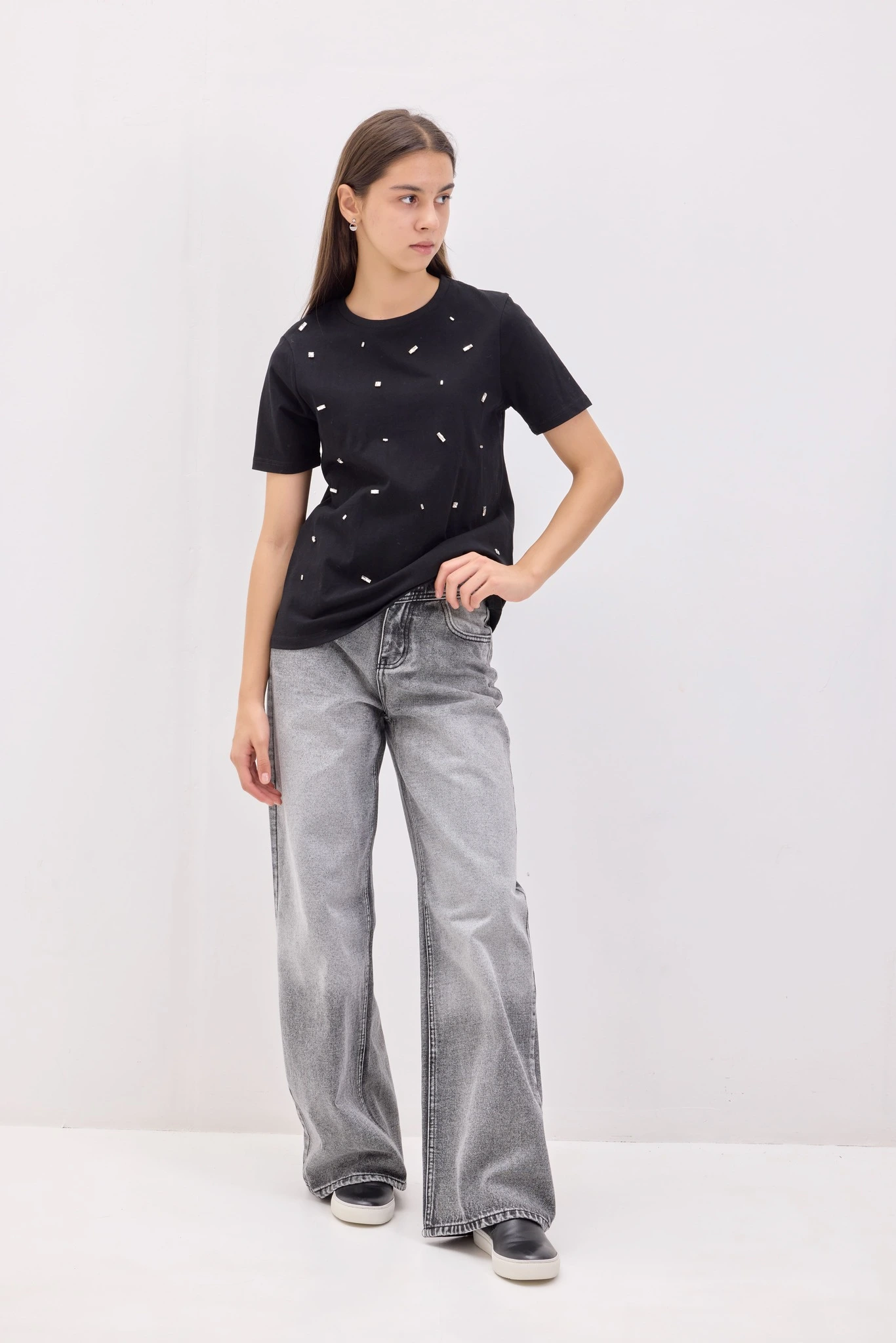 Футболка черный для женщин 42189-1 67