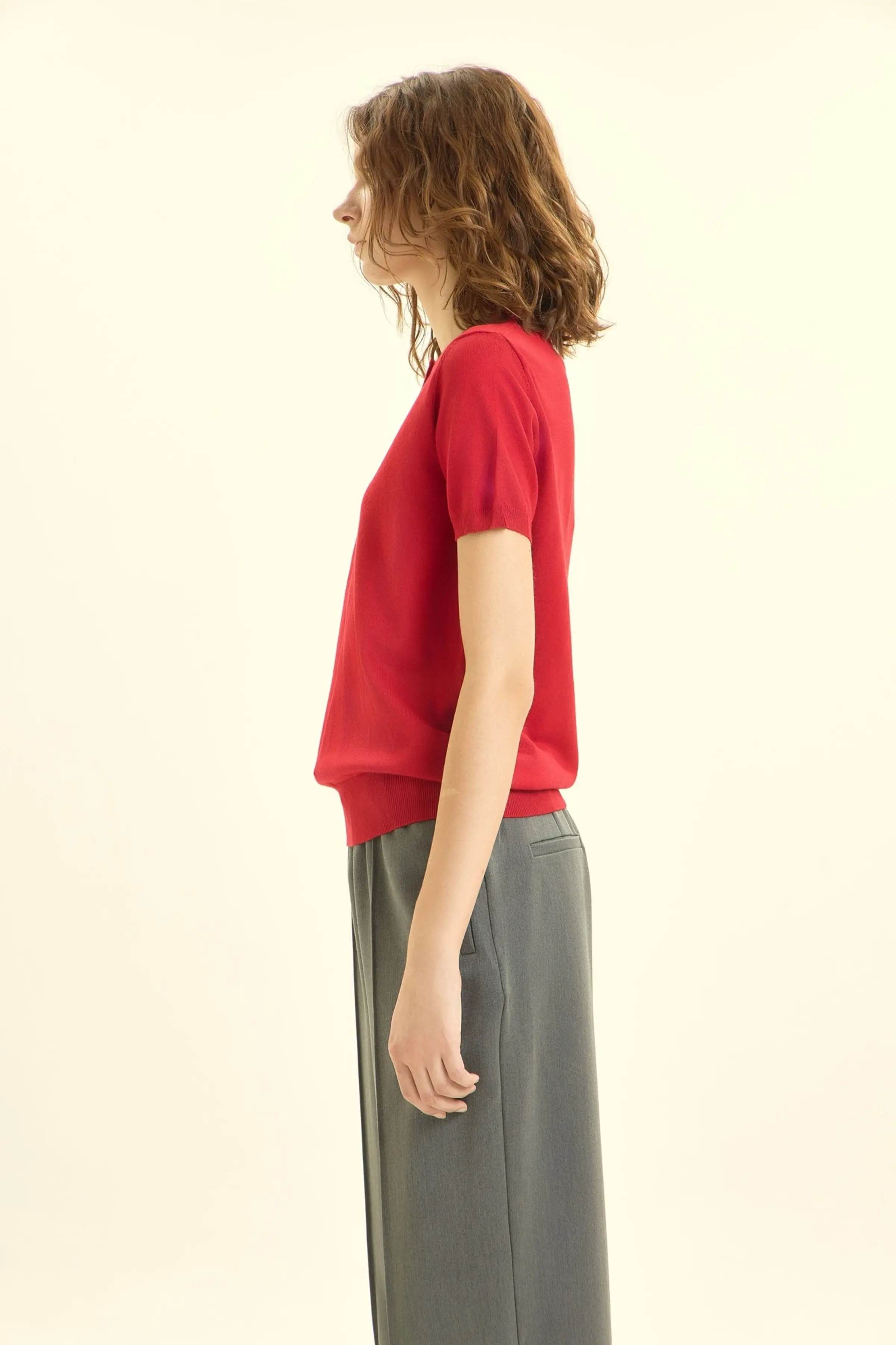 Джемпер красный для женщин 46128-7 60