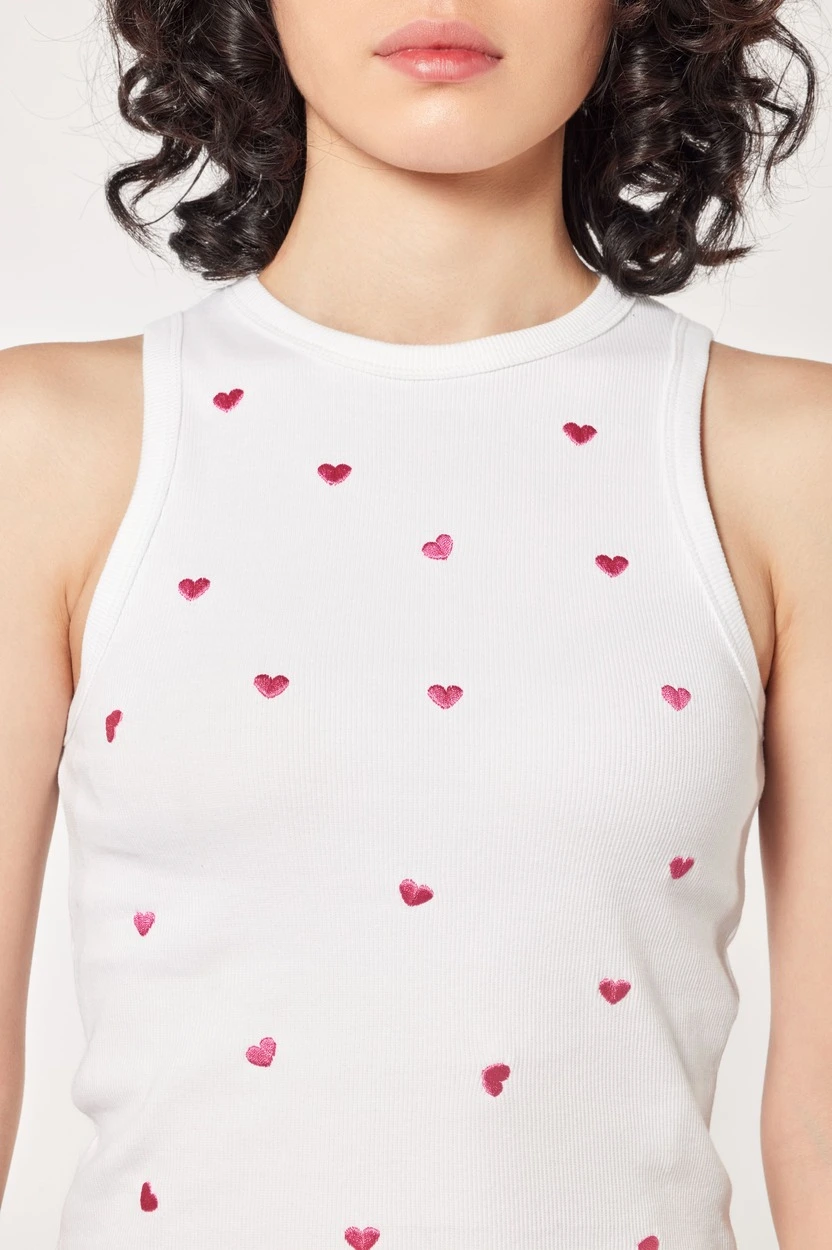 Топ белый для женщин 44241-4 46