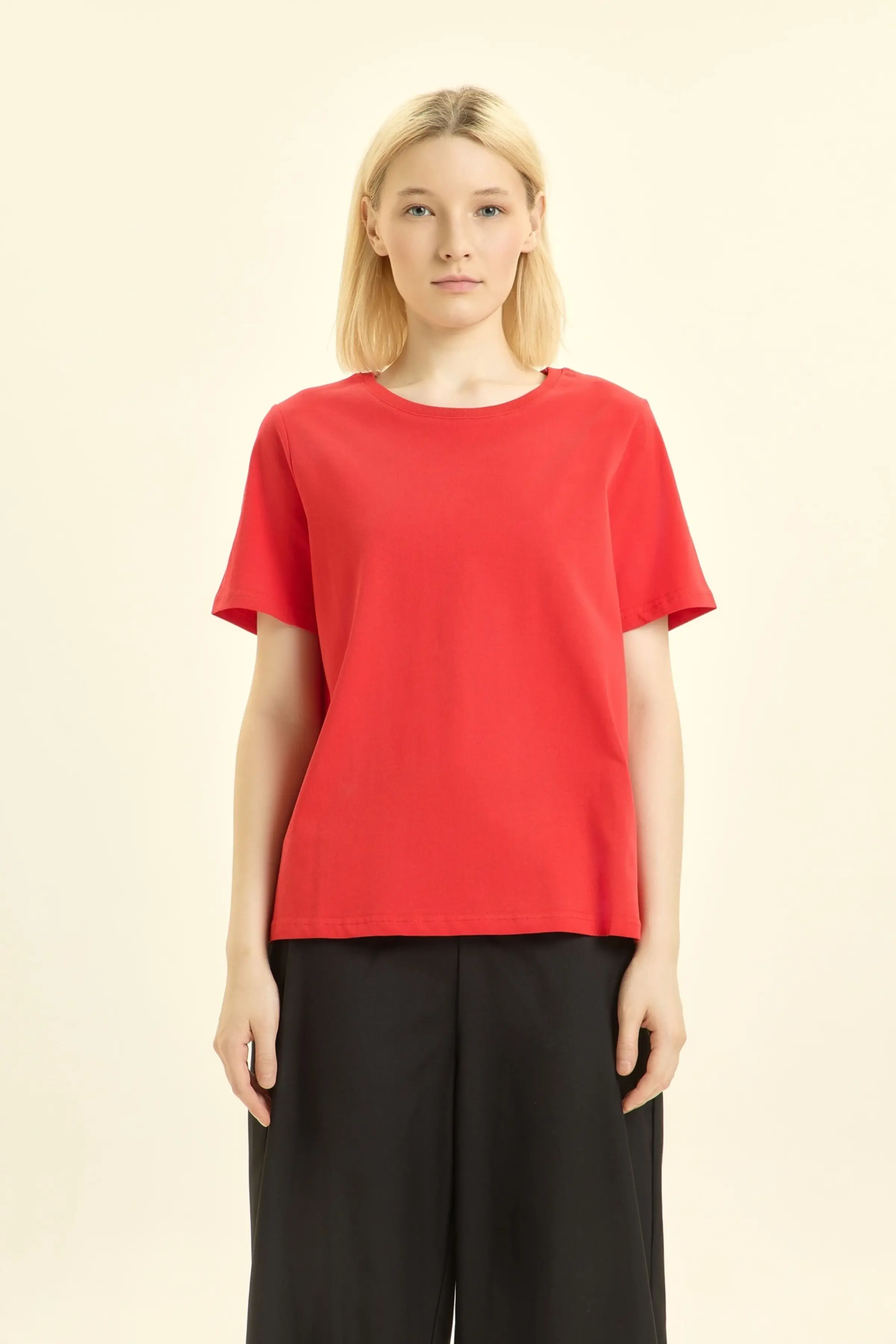 Футболка красный для женщин 46193-7 67