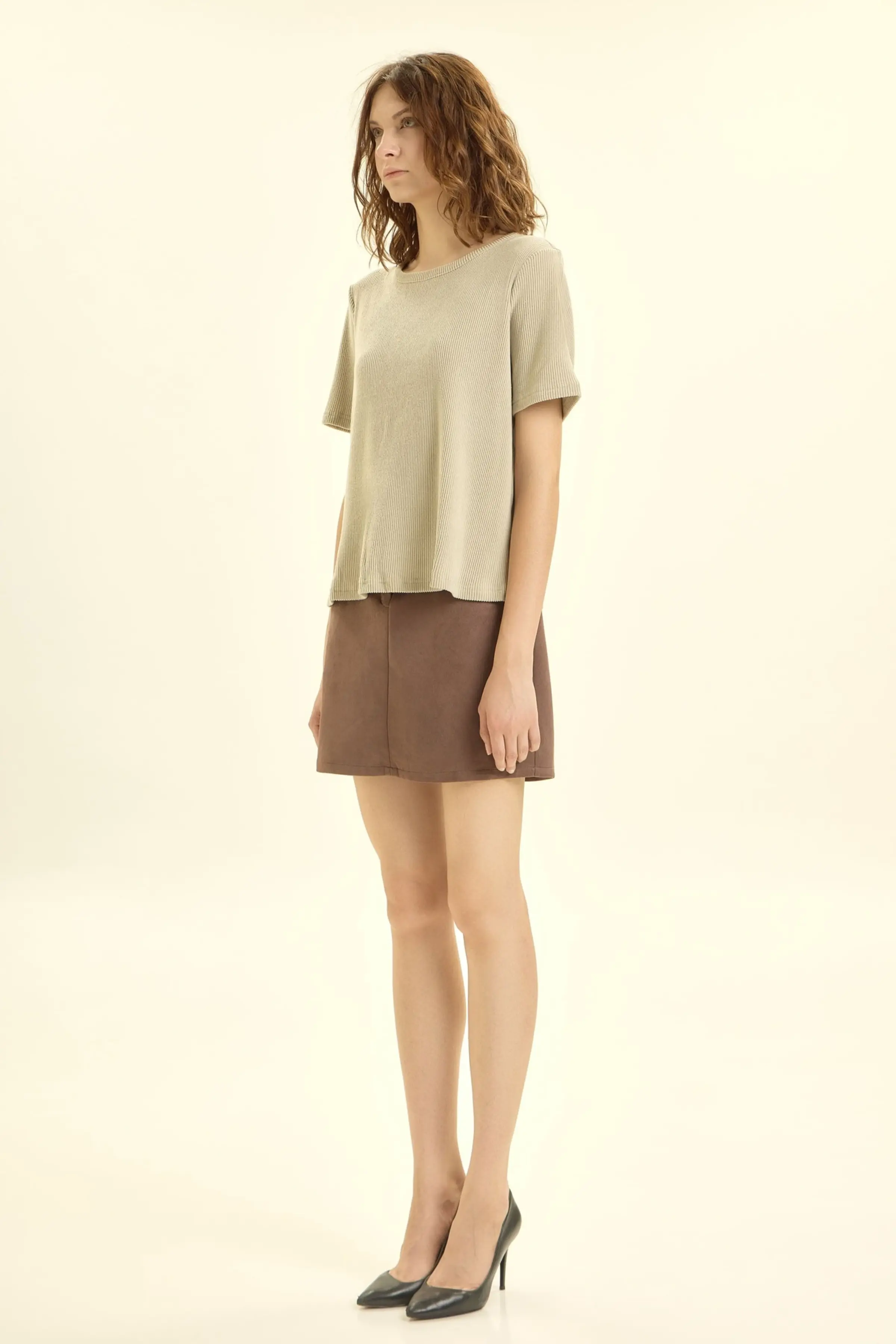 Футболка хаки для женщин 46173-14 67