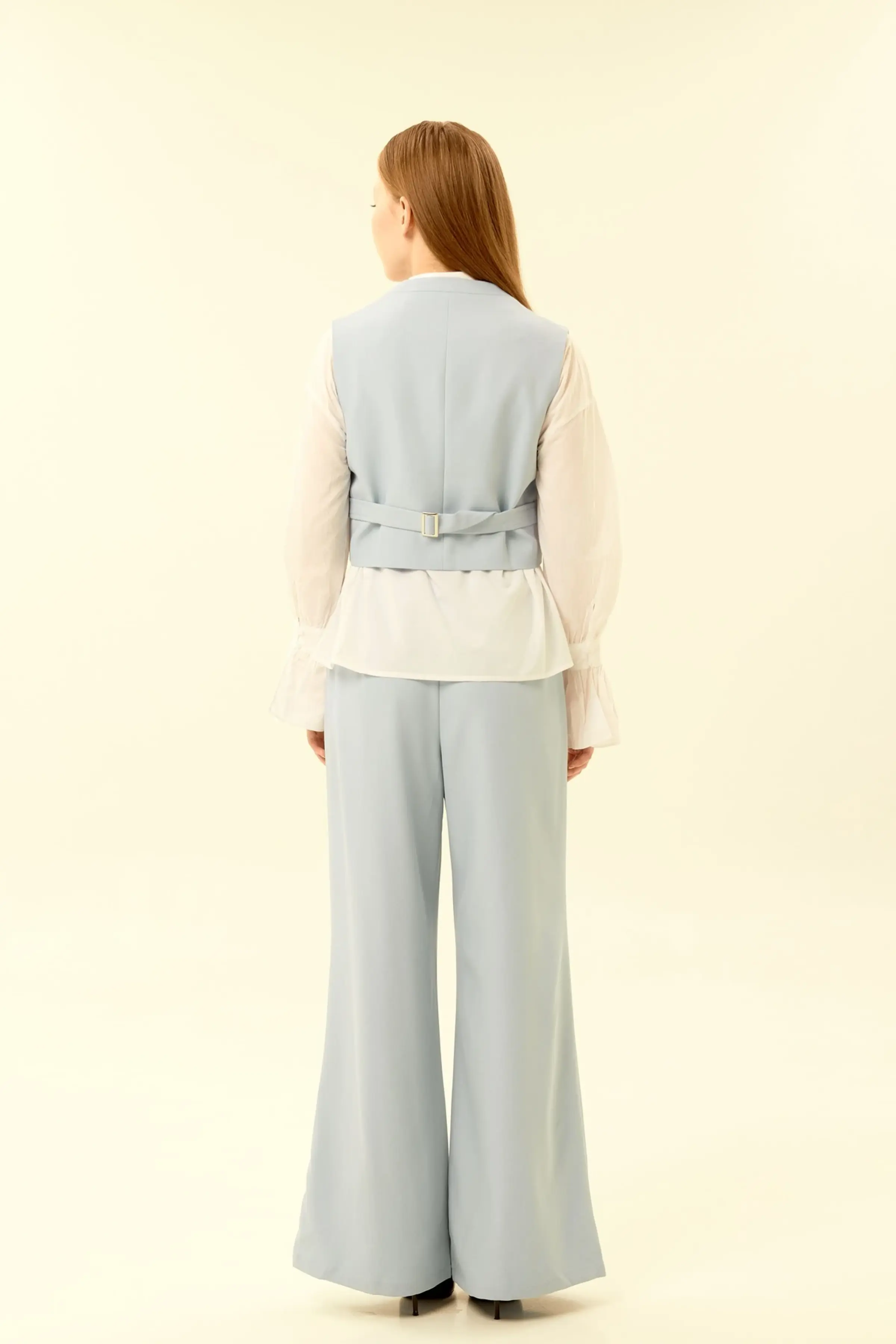 Брюки голубой для женщин 46106-10 71