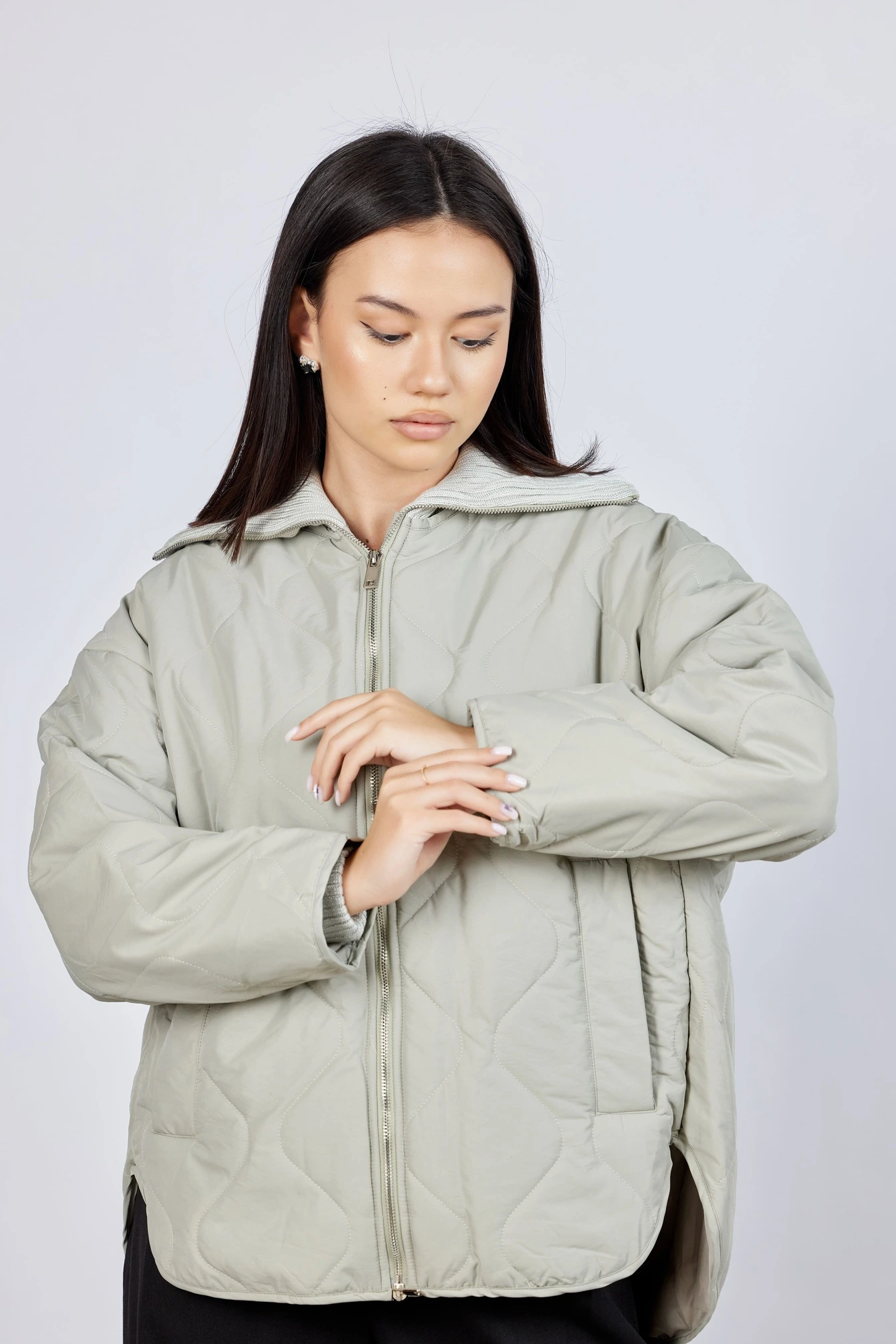 Куртка светло-зеленый для женщин 43405-8 47