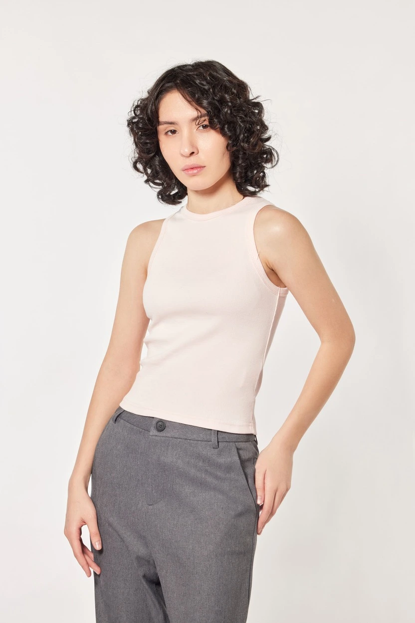 Топ розовый для женщин 44241-17 46