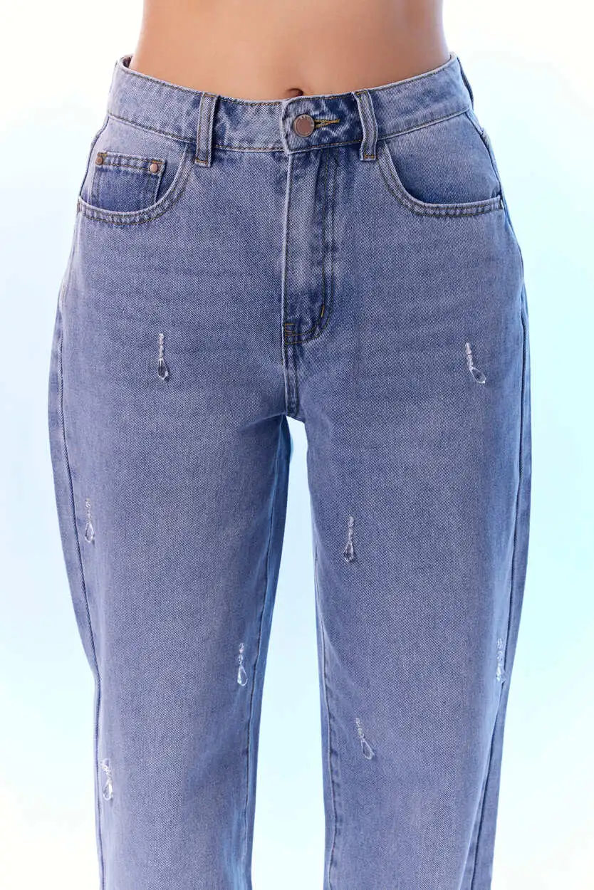 Джинсы светло-голубой для женщин 44150-25 74