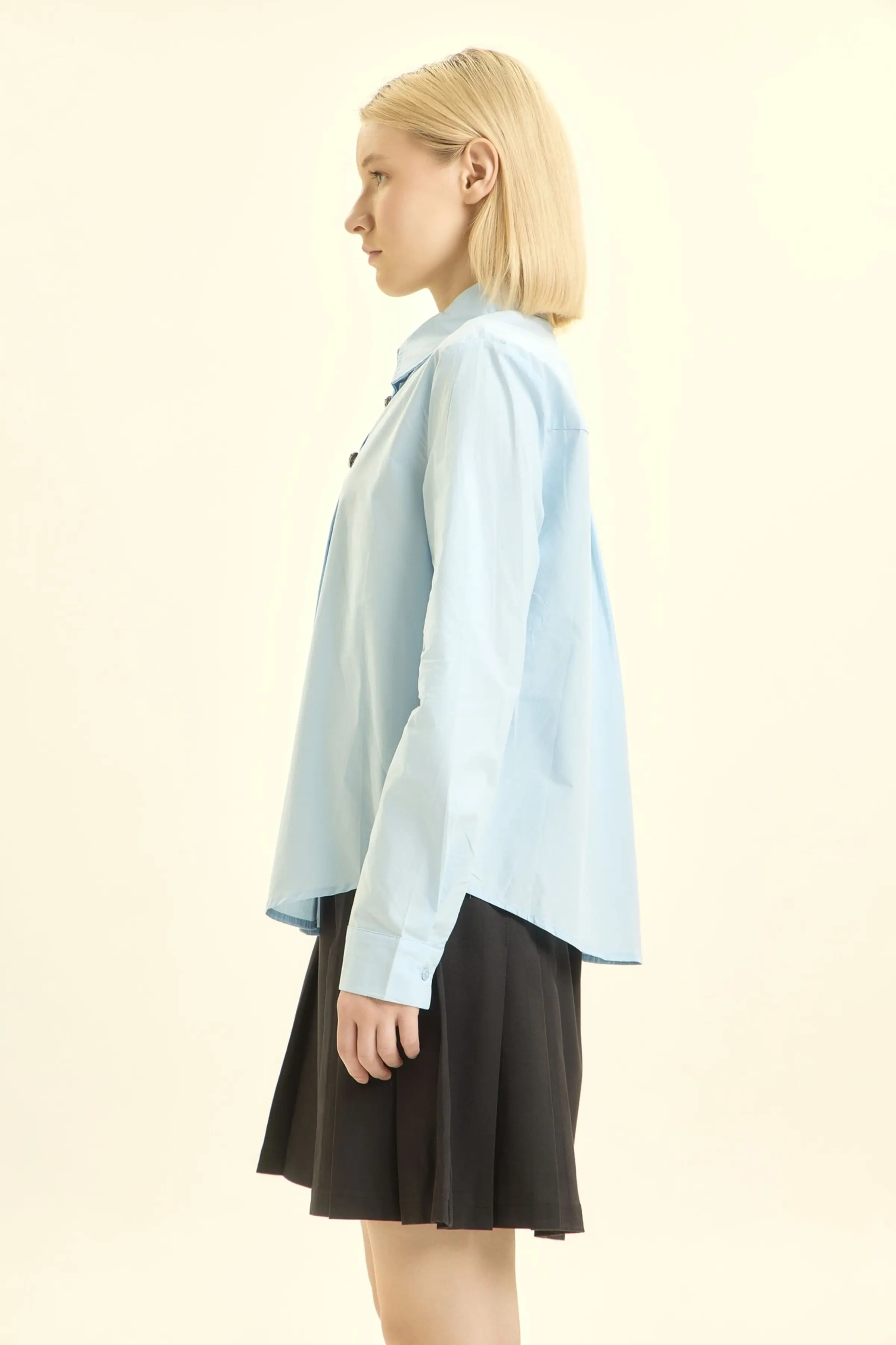 Рубашка голубой для женщин 46177-10 66