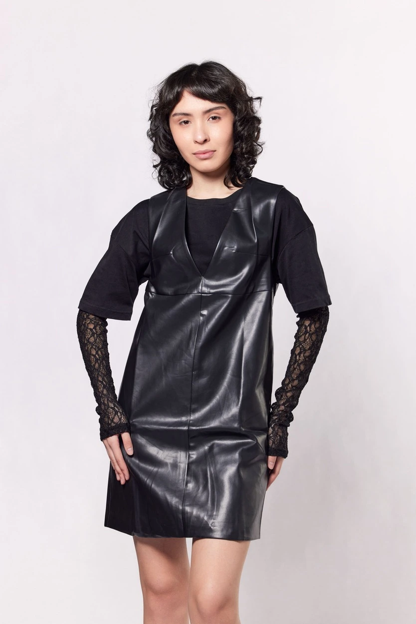 Платье черный для женщин 42227-1 54