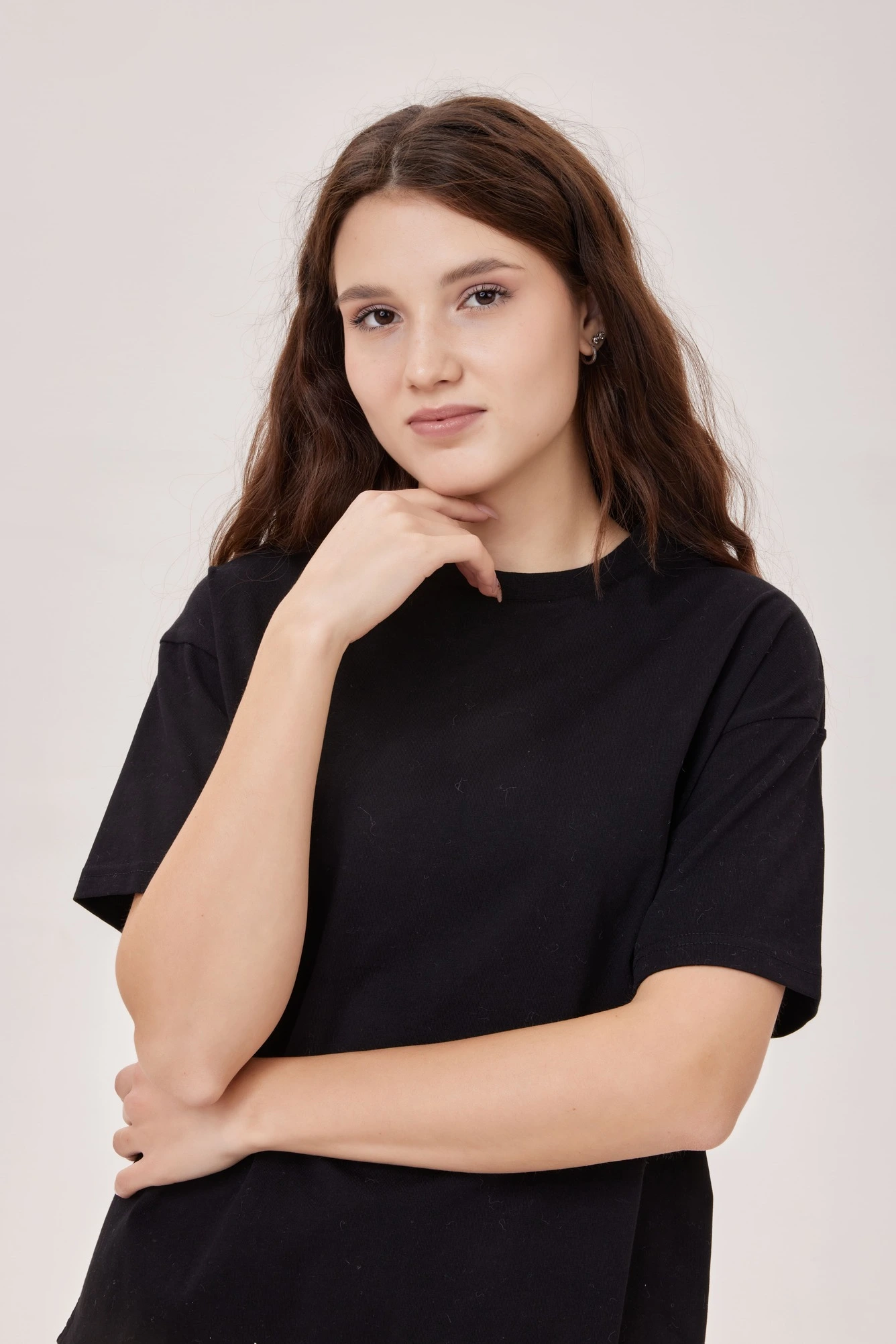 Футболка черный для женщин 39318-1 67