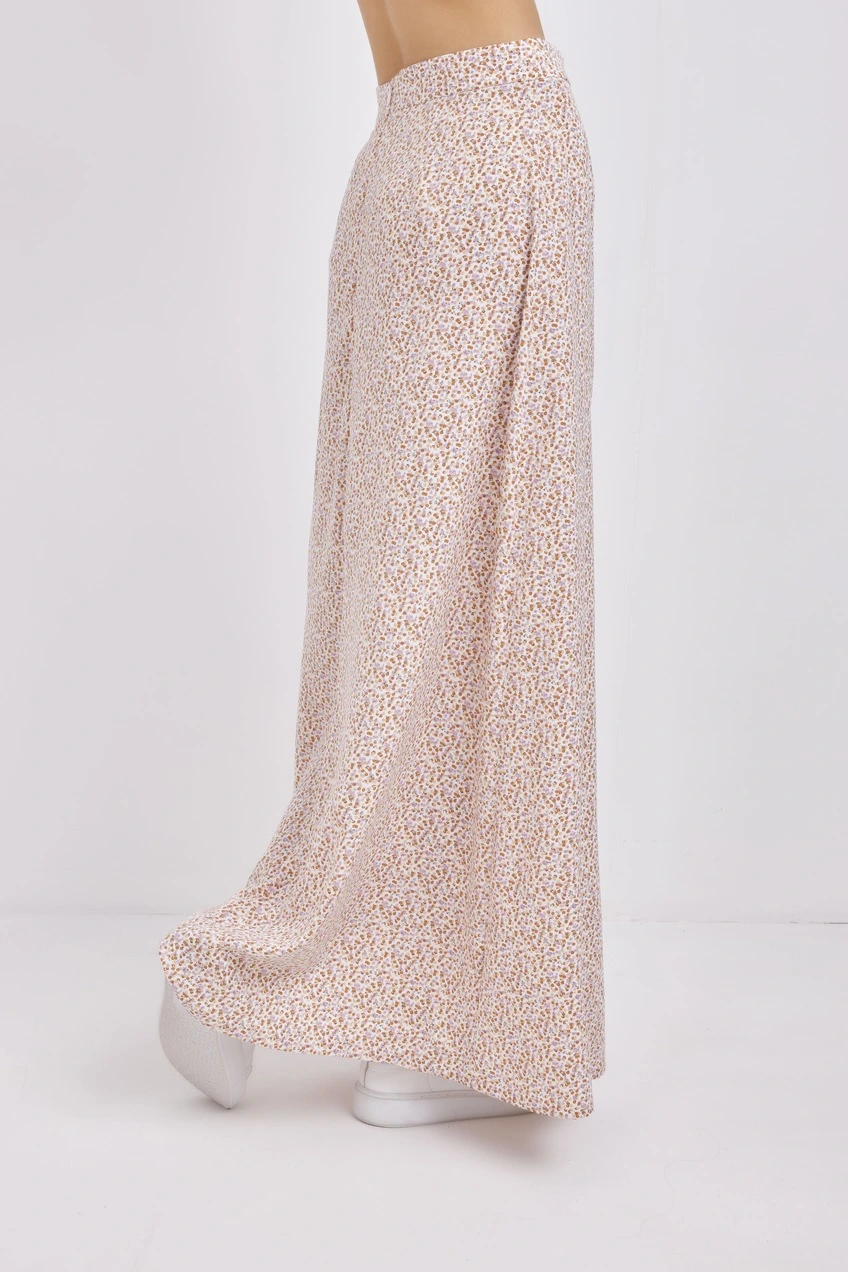 Юбка розовый в цветочек для женщин 41321-194 52