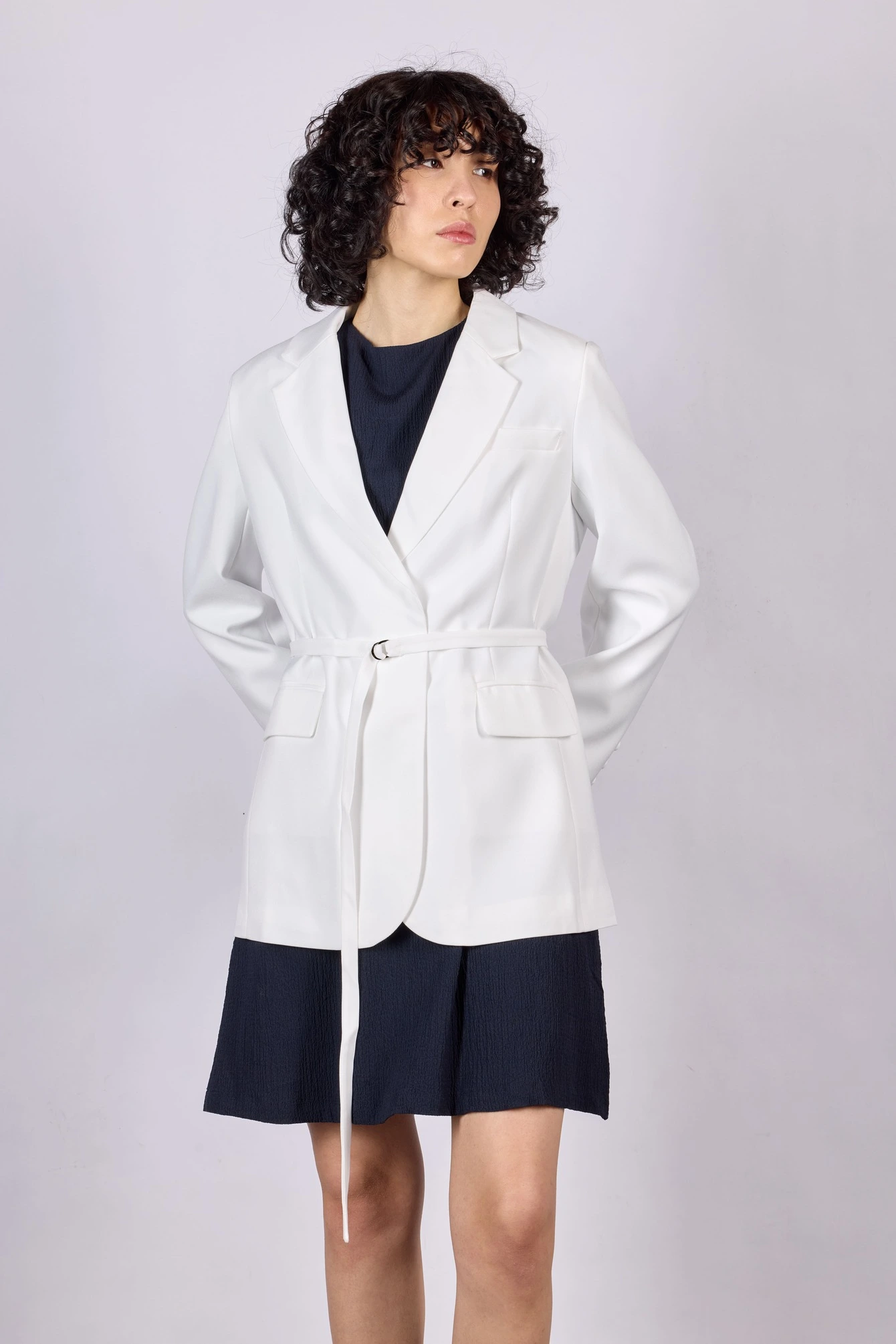 Жакет белый для женщин 44131-4 64